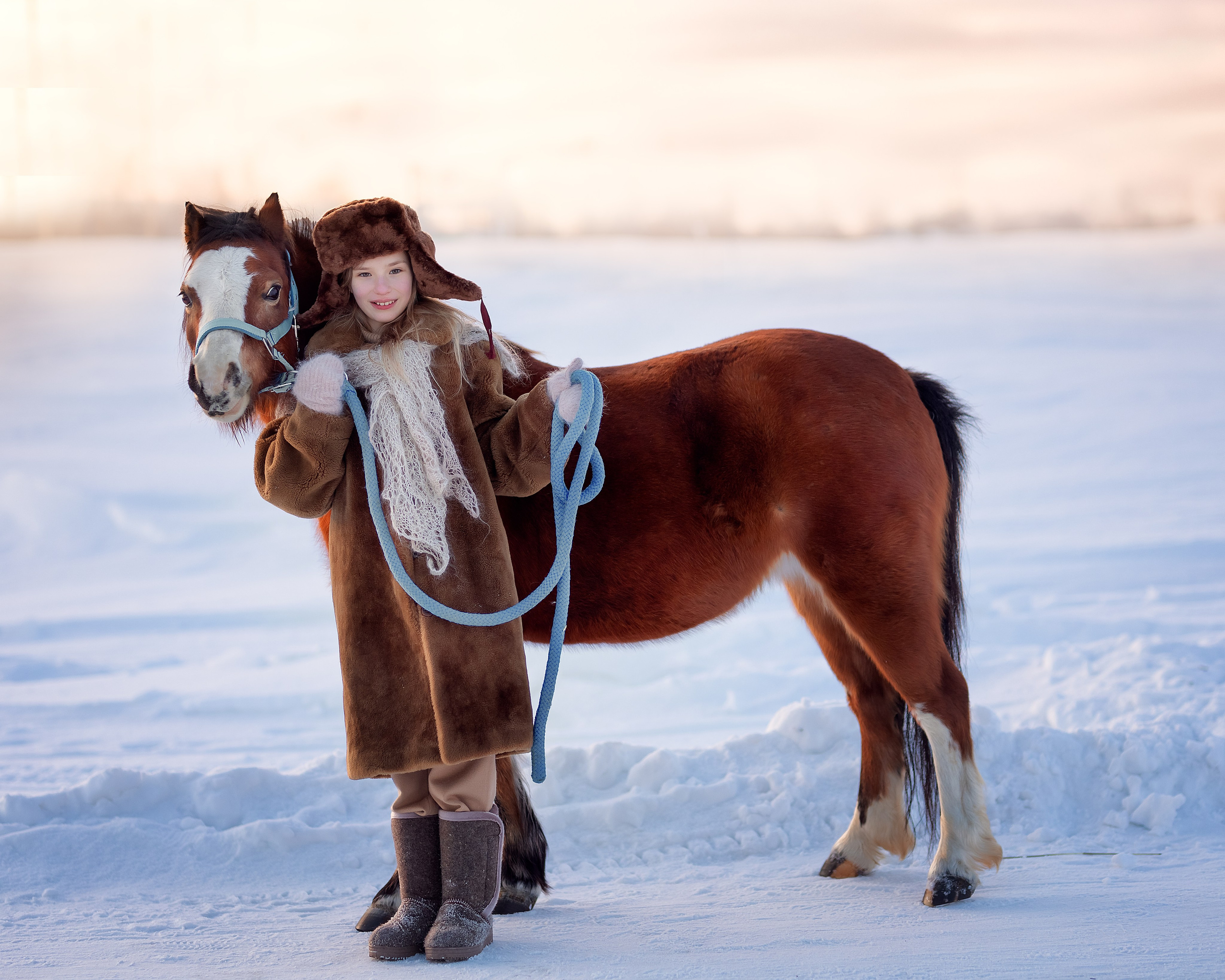 Настя и пони. Детский и семейный фотограф в Челябинске Мандрикова Светлана