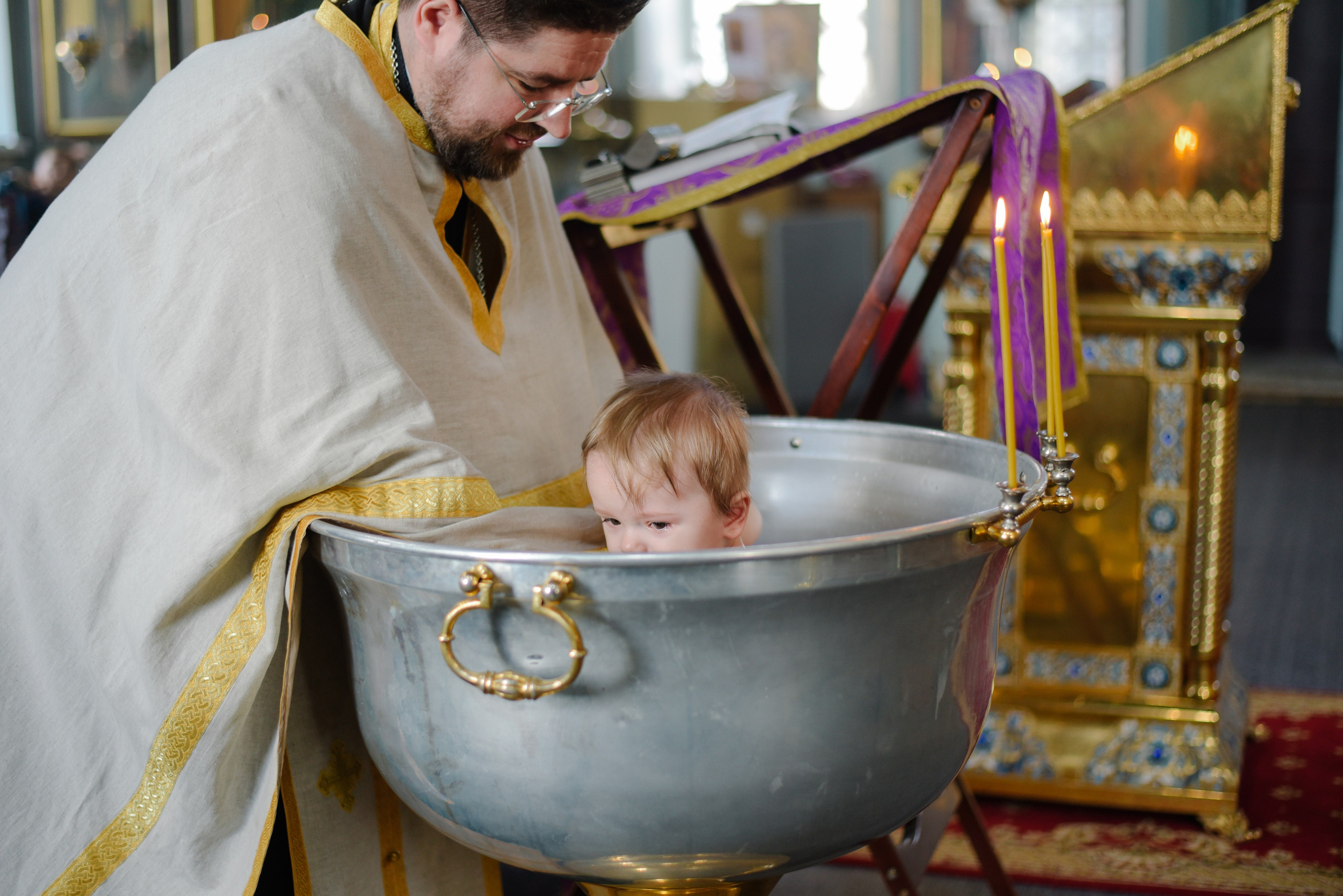 Крещение Алексея. Фотограф Лола Волна, город Москва