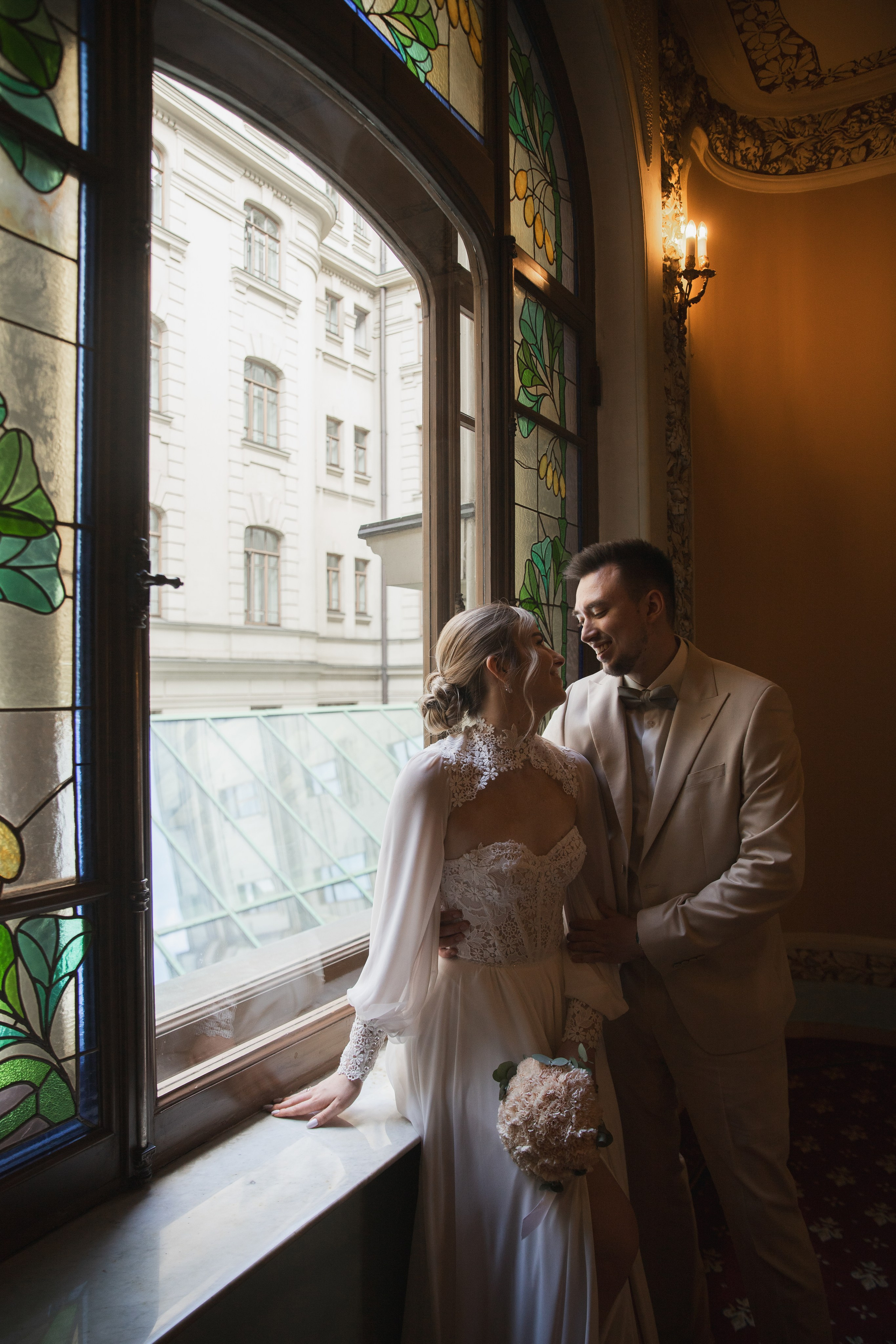 Националь + Пушкинский музей. Свадебный и портретный фотограф в Москве Мария Кравченко