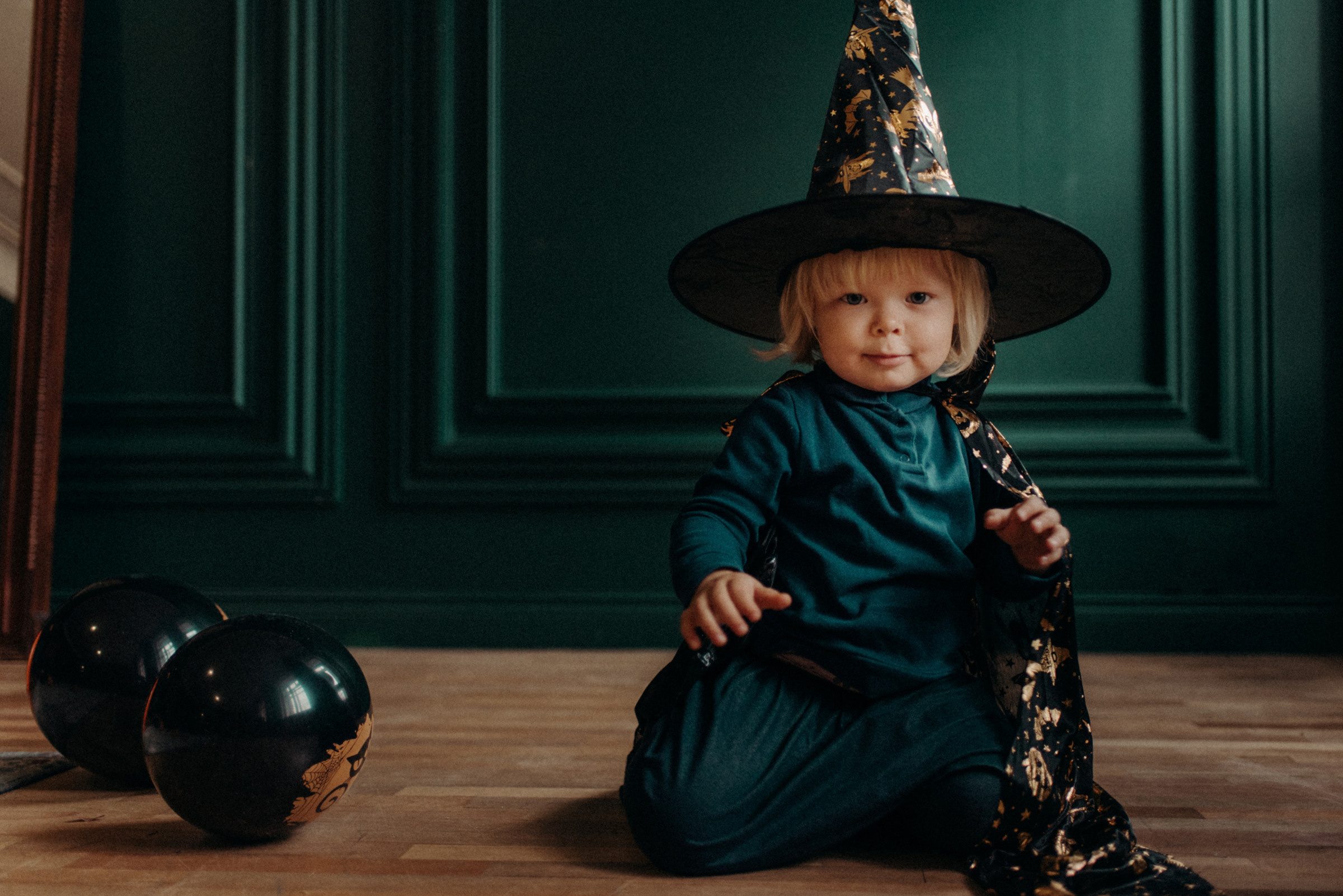 Детская фотосессия на хэллоуин