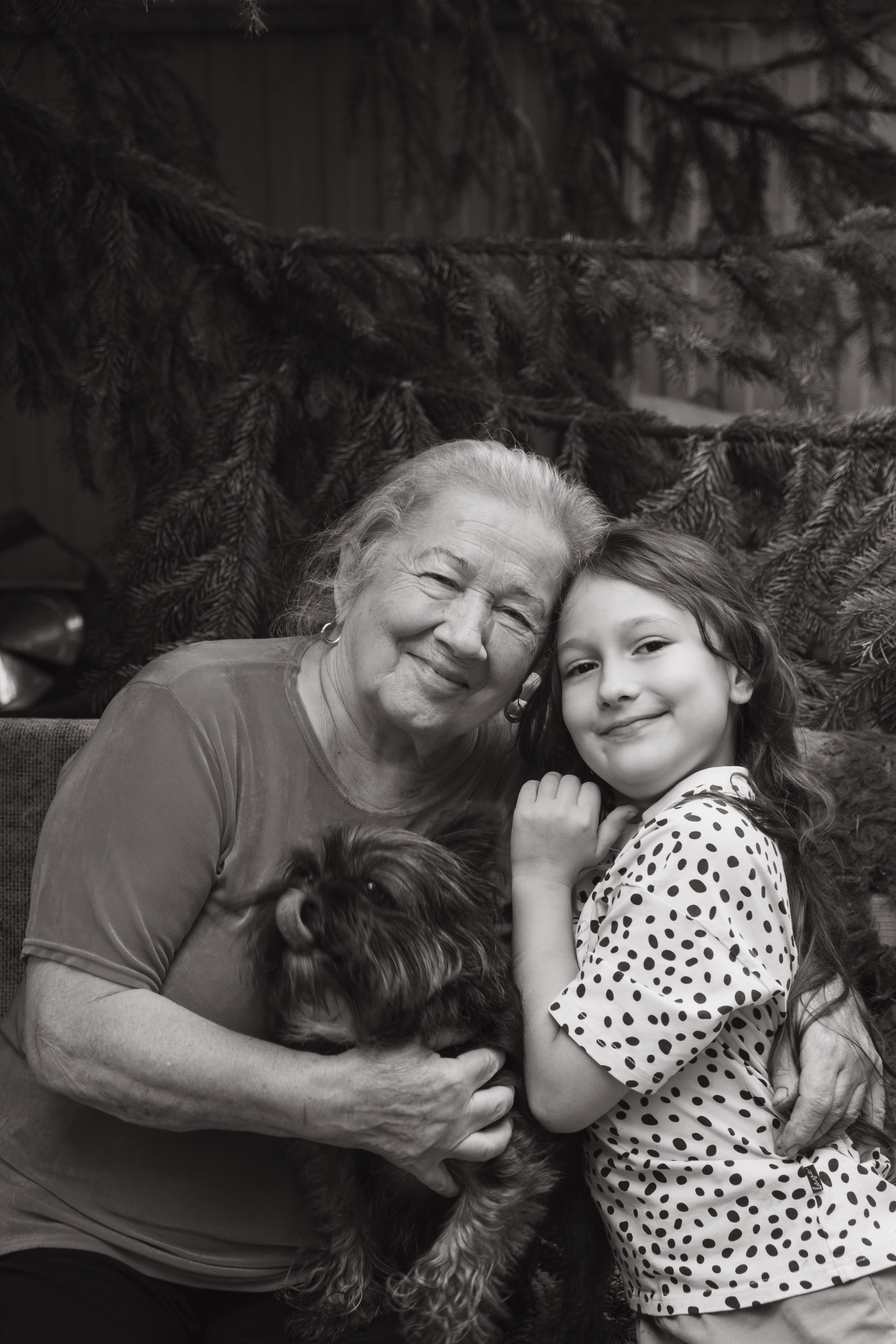 Людмила Ивановна и Настенька. Фотограф Евгения Войко Тюмень