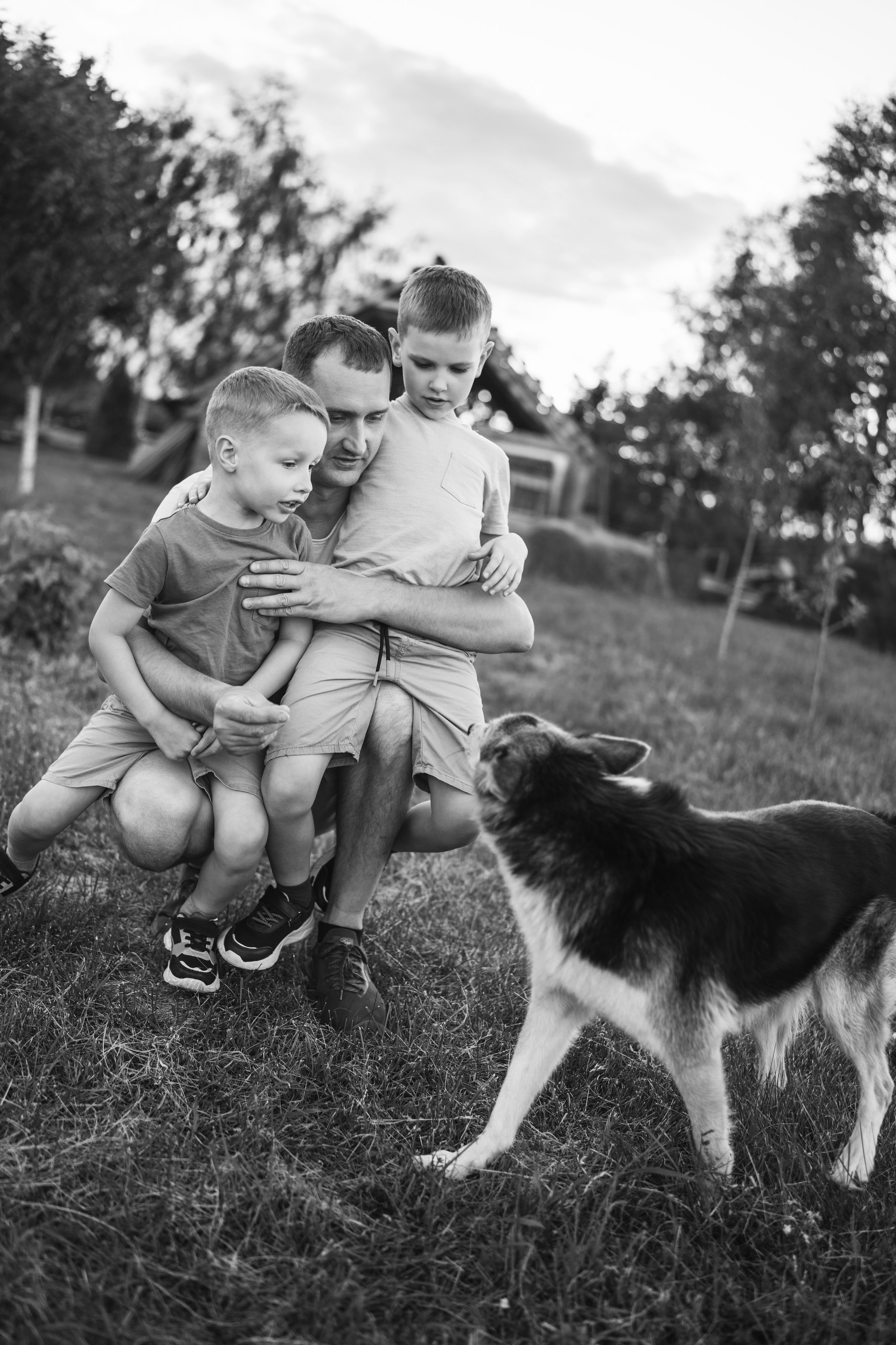 СЪЕМКА НА УЧАСТКЕ. Семья Юлии. Фотограф Марта Козел. Гродно, Беларусь