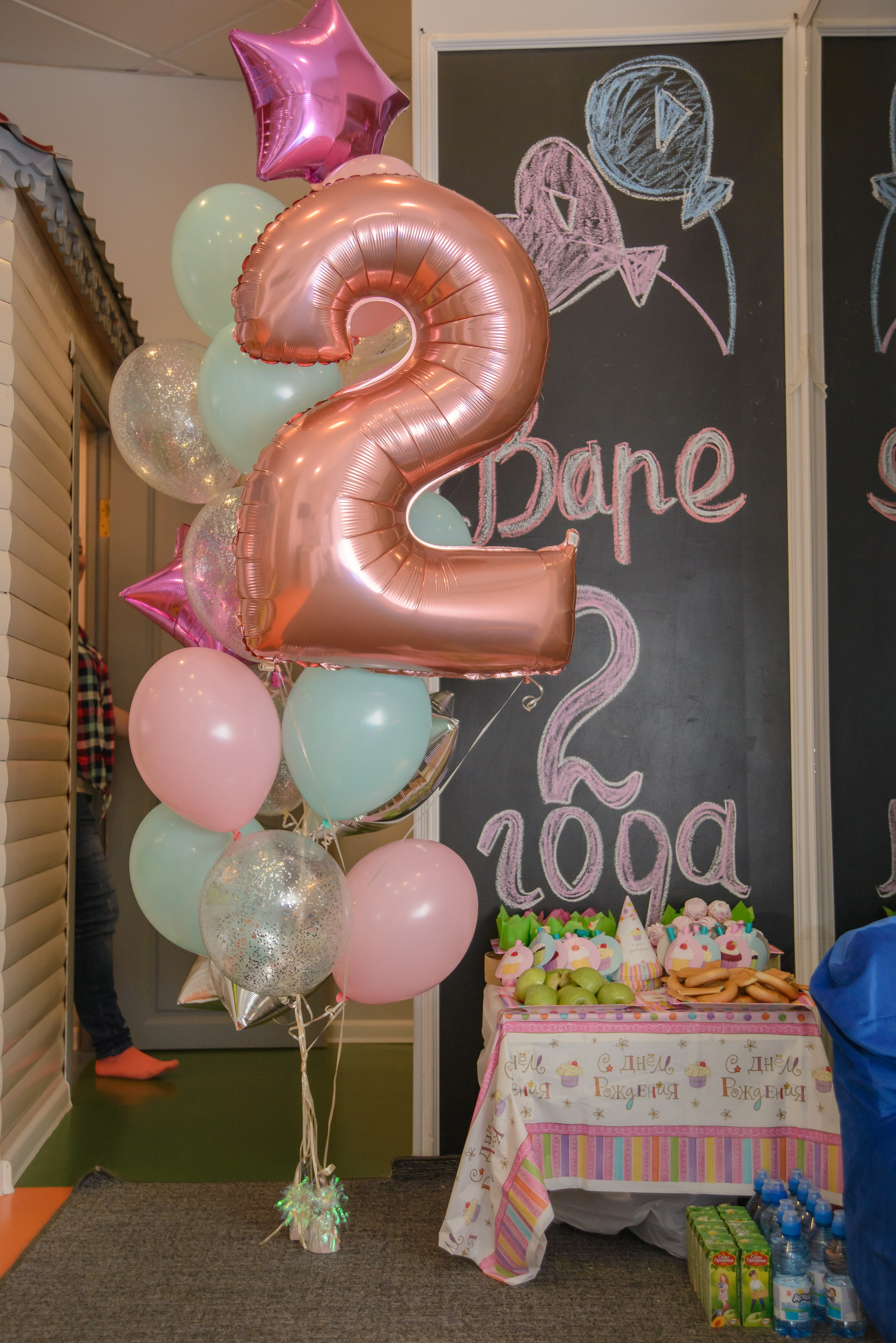Детский день рождения_2 года Вареньке