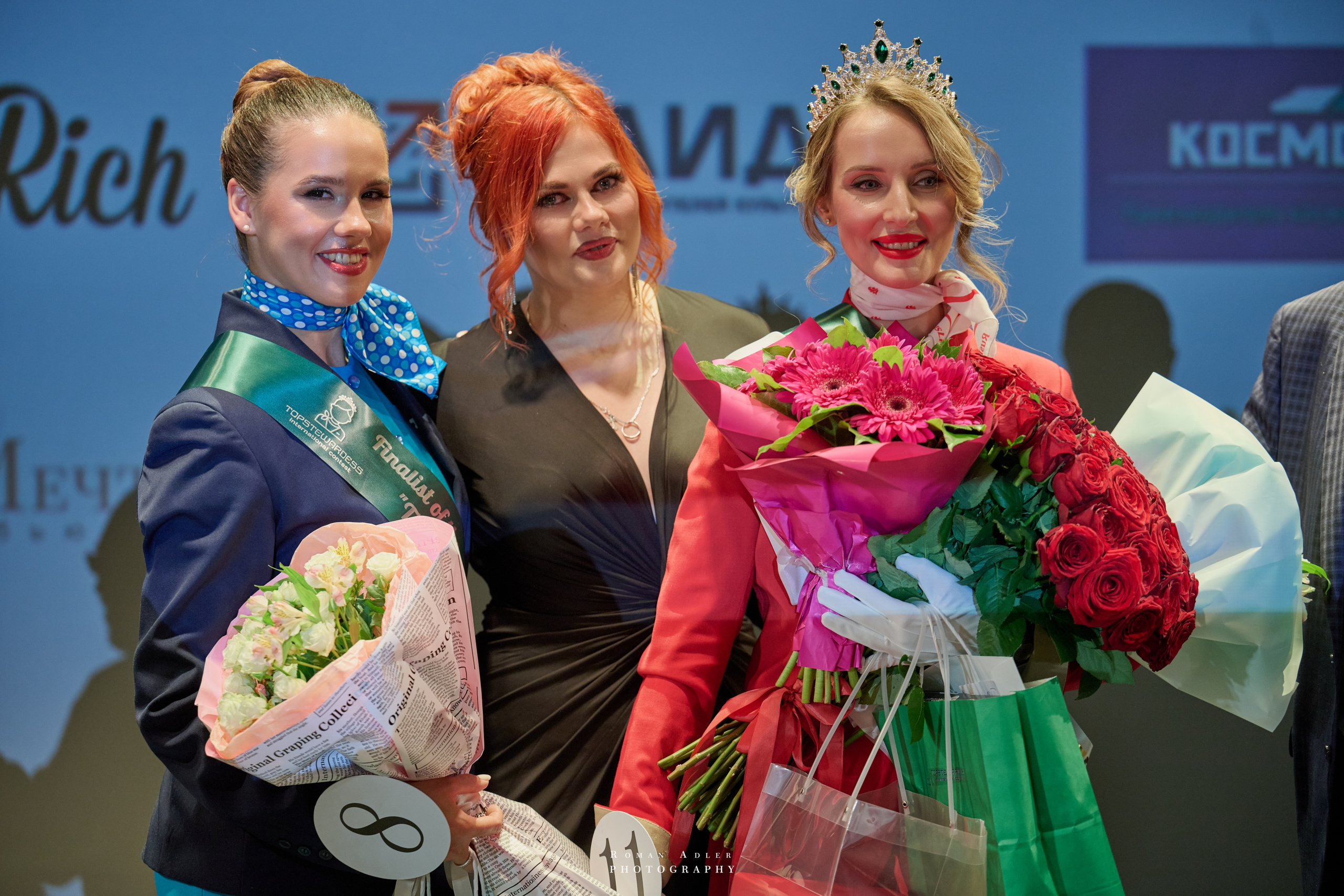 Финал международного конкурса «Топ стюардесс 11 + Авиа Мисс 2025». Фотограф Роман Адлер