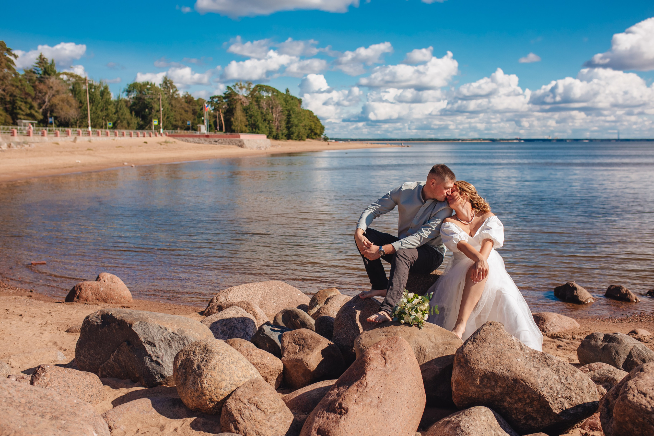 Наталья и Артем. Свадебная фотосессия в Сестрорецке. Свадебный и семейный фотограф в Санкт-Петербурге и Сестрорецке