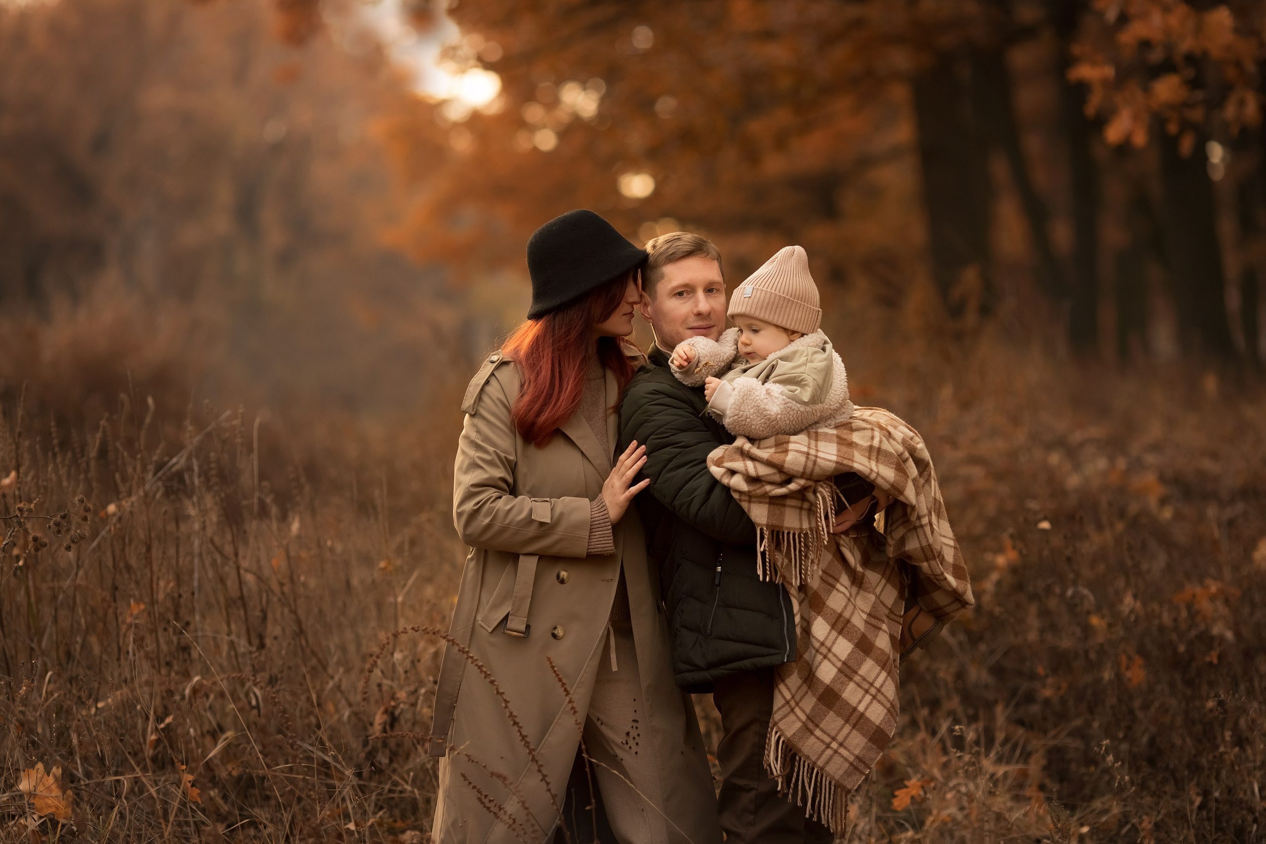 Осень в лесу. Семейный и детский фотограф в Саратове Полина Коткина