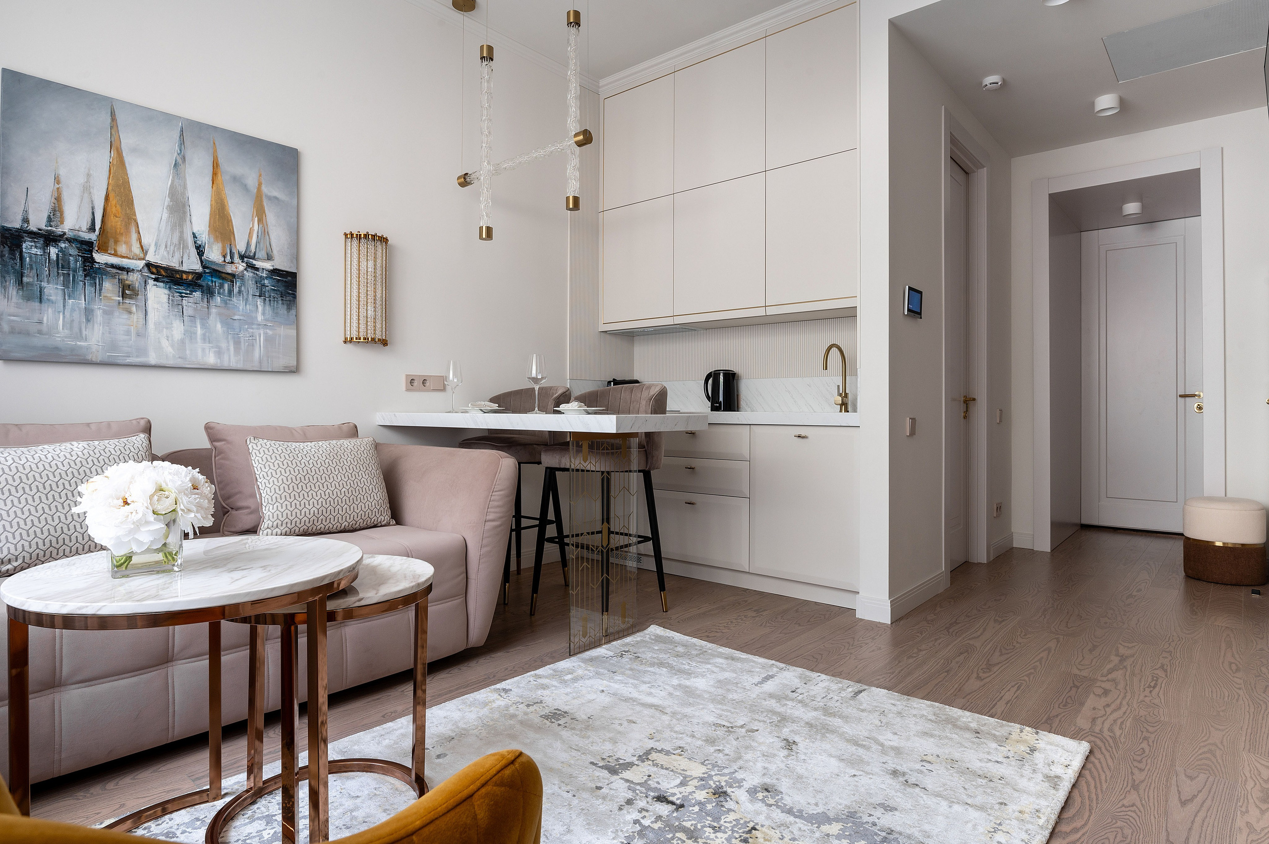 Апартамент в центре Сочи. Интерьерный фотограф в Сочи Элина Габриелян