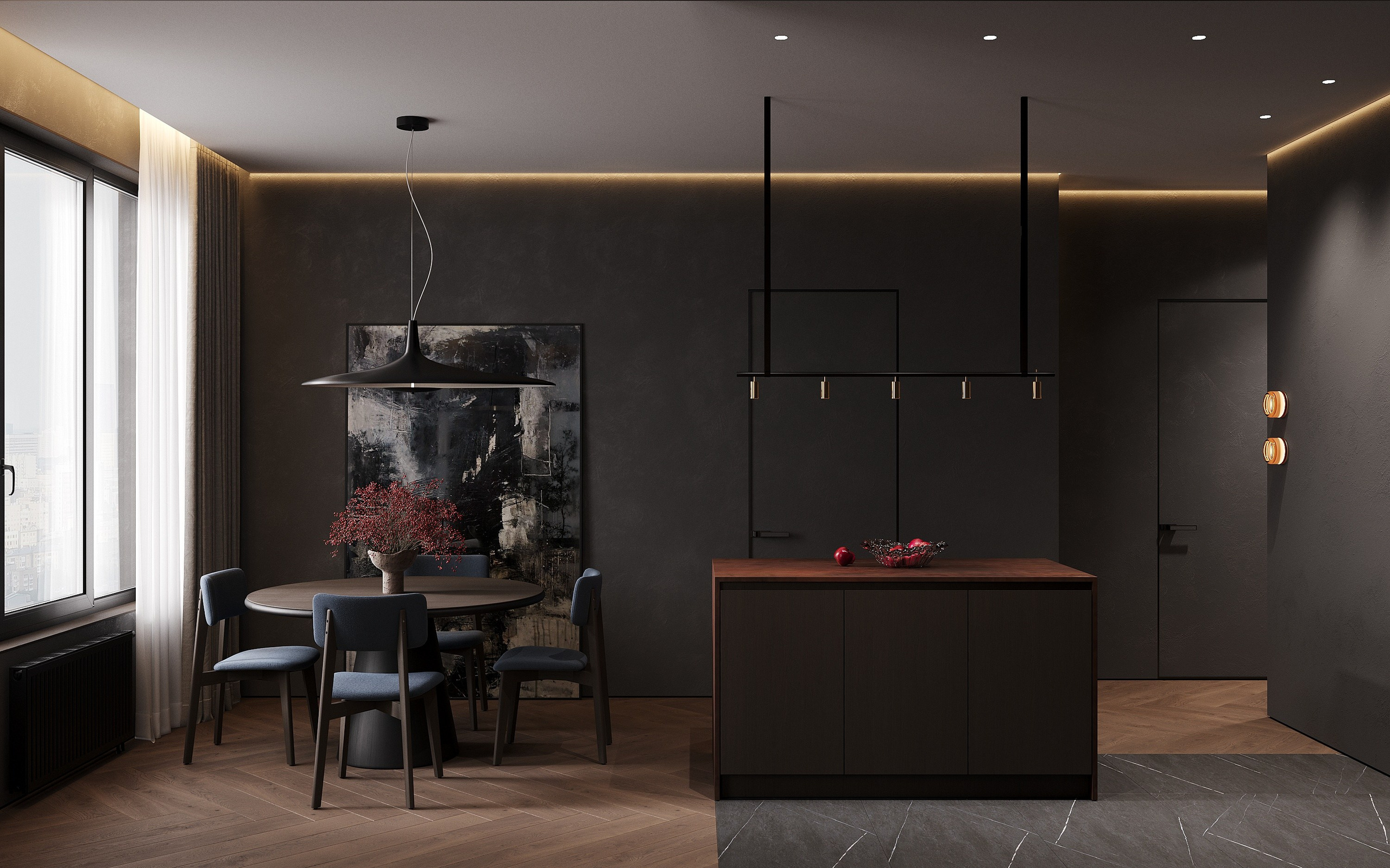 ЖК '' Легенда''/ Санкт-Петербург/ 78кв.м. Ксения Барабаш дизайнер интерьера в Санкт-Петербурге