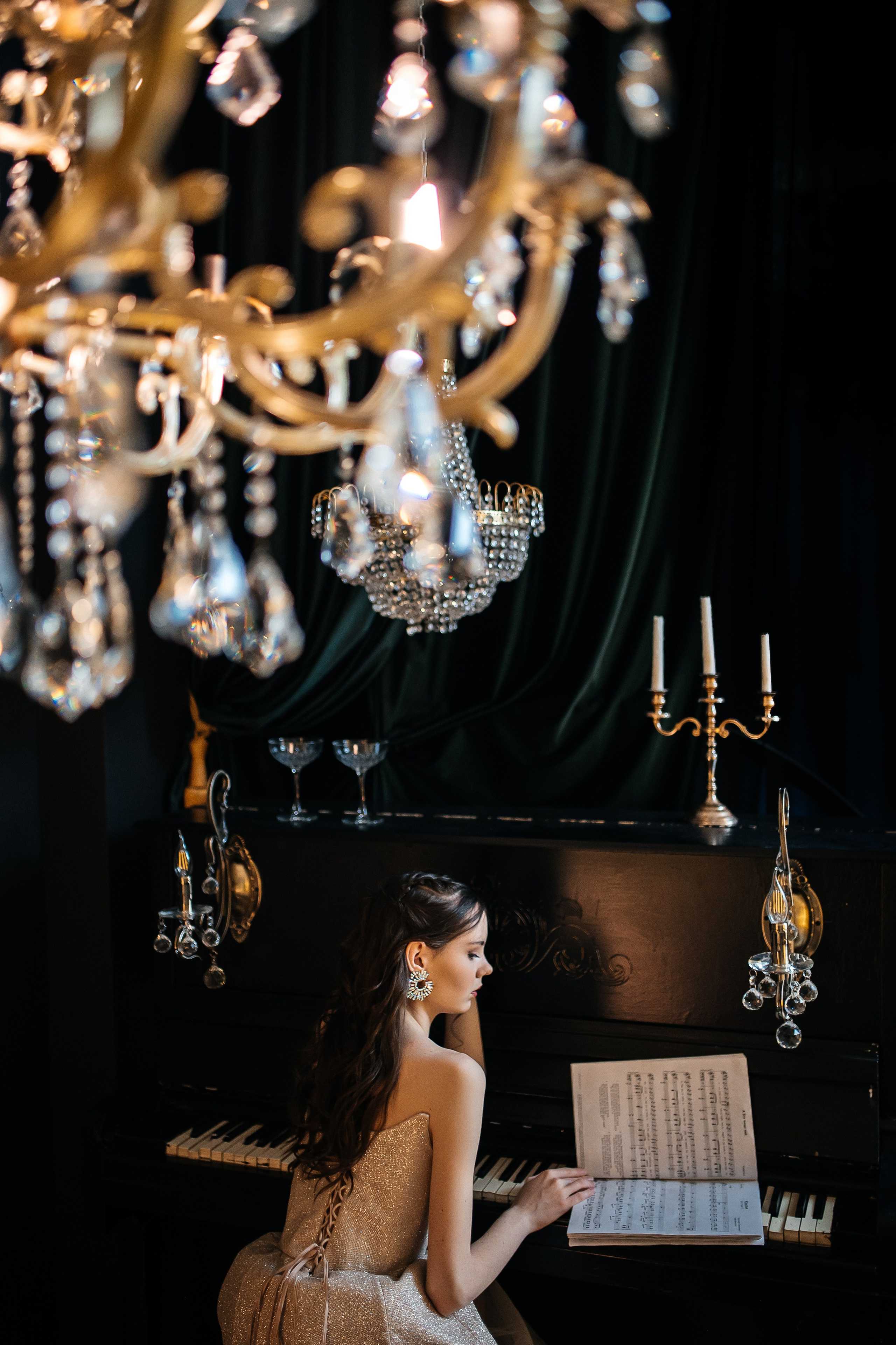 Индивидуальная 2х часовая новогодняя съемка для Анастасии. Портретный фотограф Юлия Красноперова в Барнауле/Заринске