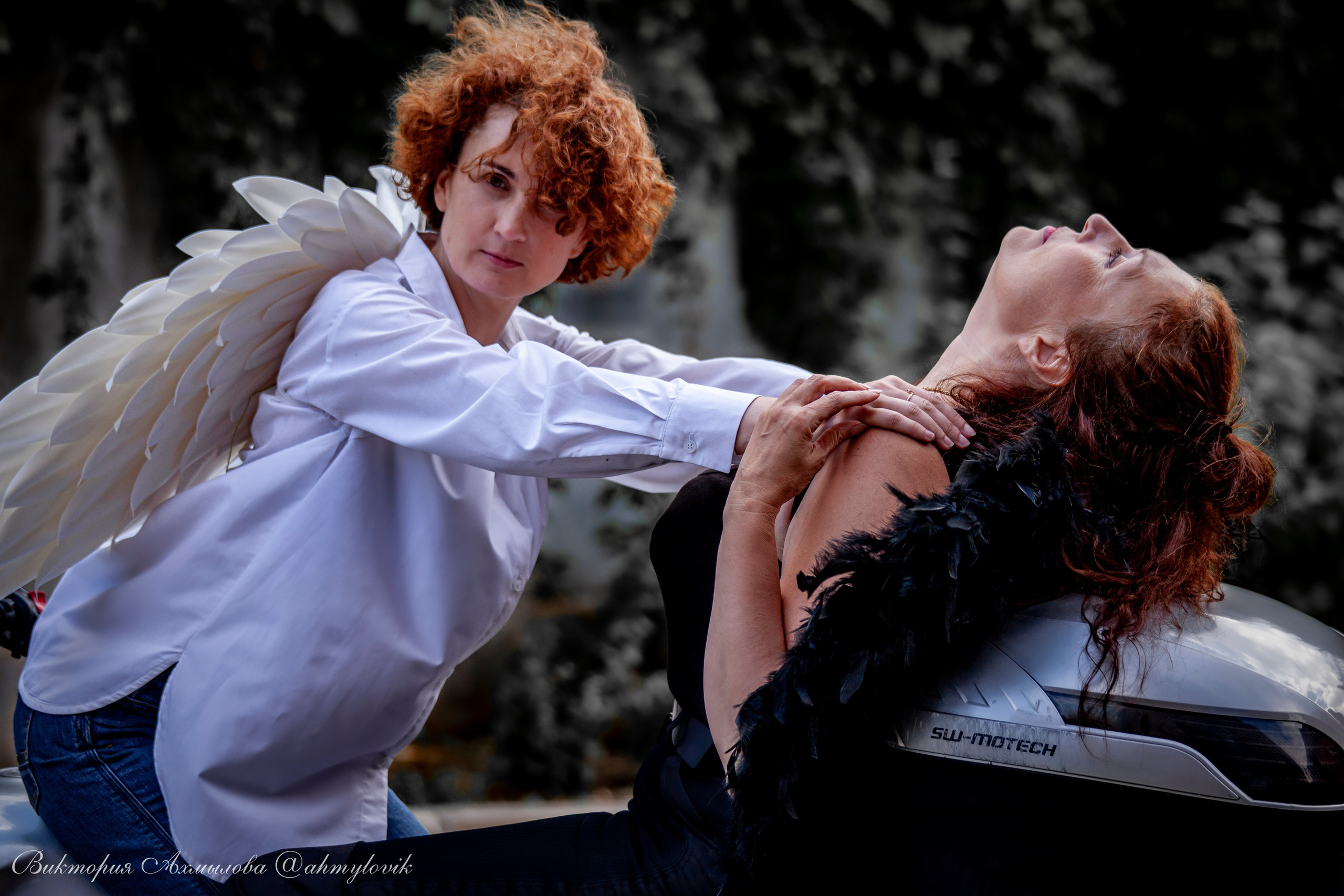 Света Веркова (Kawasaki Ninja Z400). Виктория Ахмылова. Фотограф в Москве