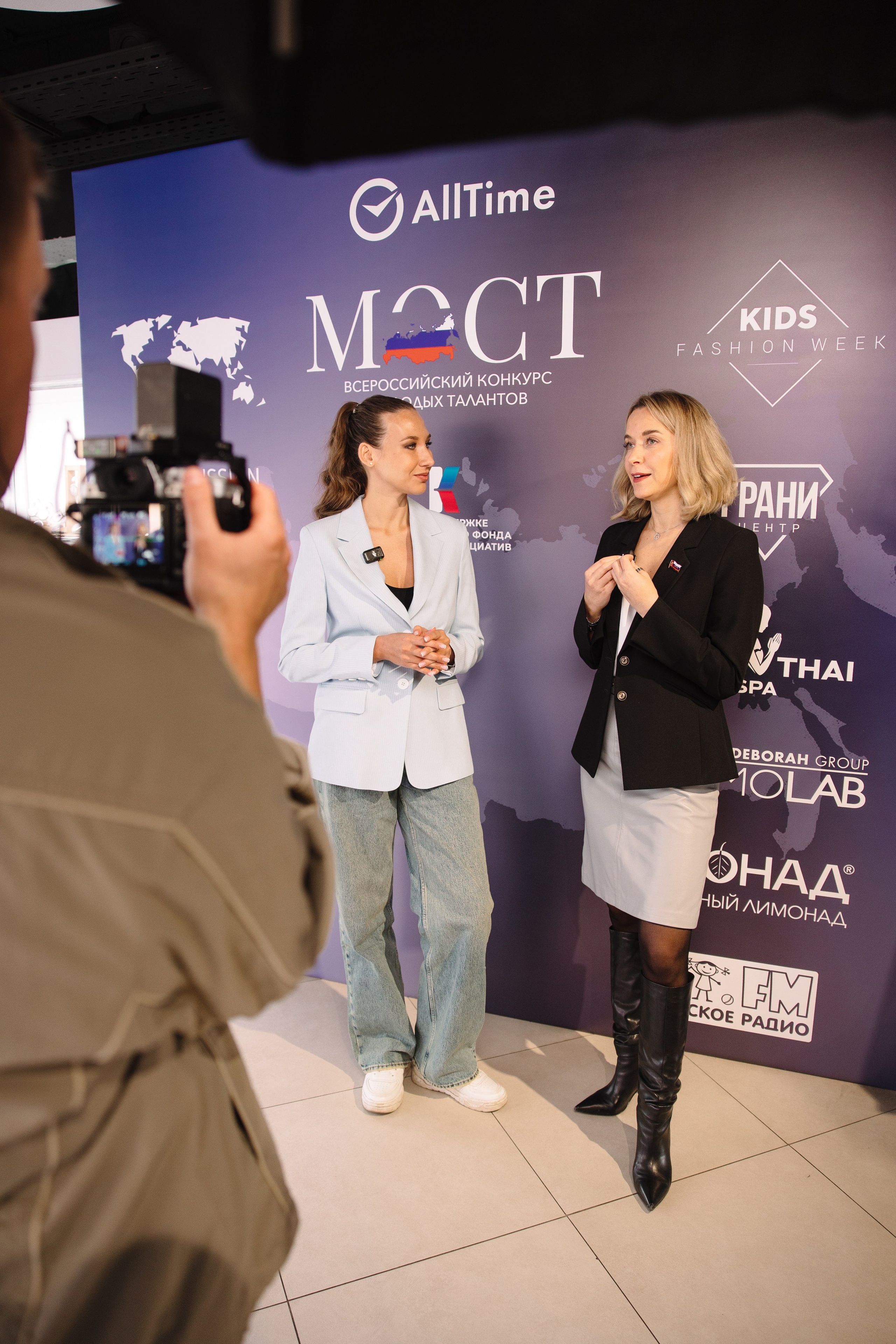 Пресс-конференция Всероссийского конкурса молодых талантов «МОСТ». Контент фотограф в Москве и области Елена Кулакова