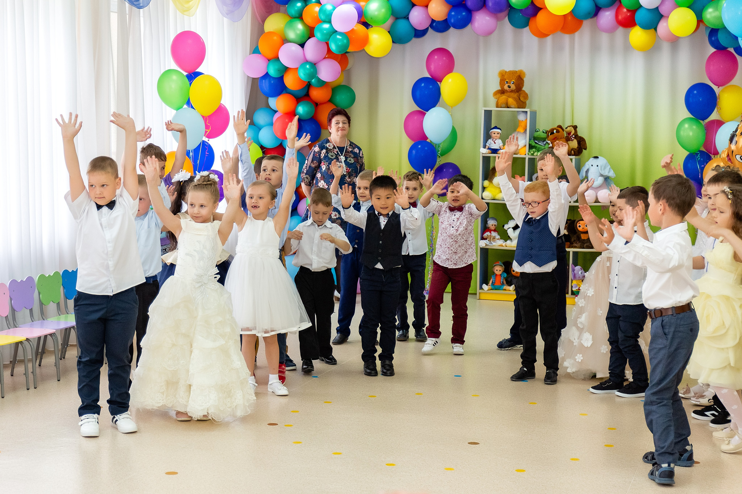 Выпускной. Детский сад «Тигрёнок». Стильный выпускной альбом Владивосток фотограф Вероника Мигачева