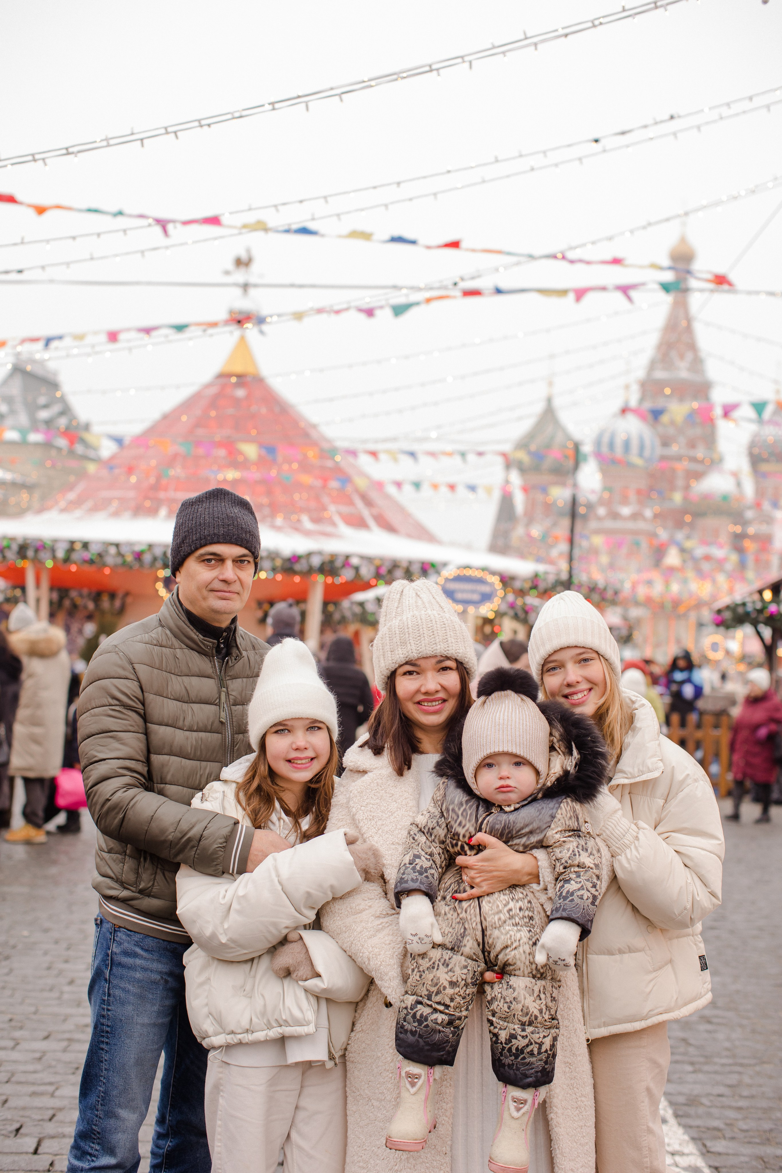 Таня с семьей. Семейный и детский фотограф в Москве Кузьмина Мария