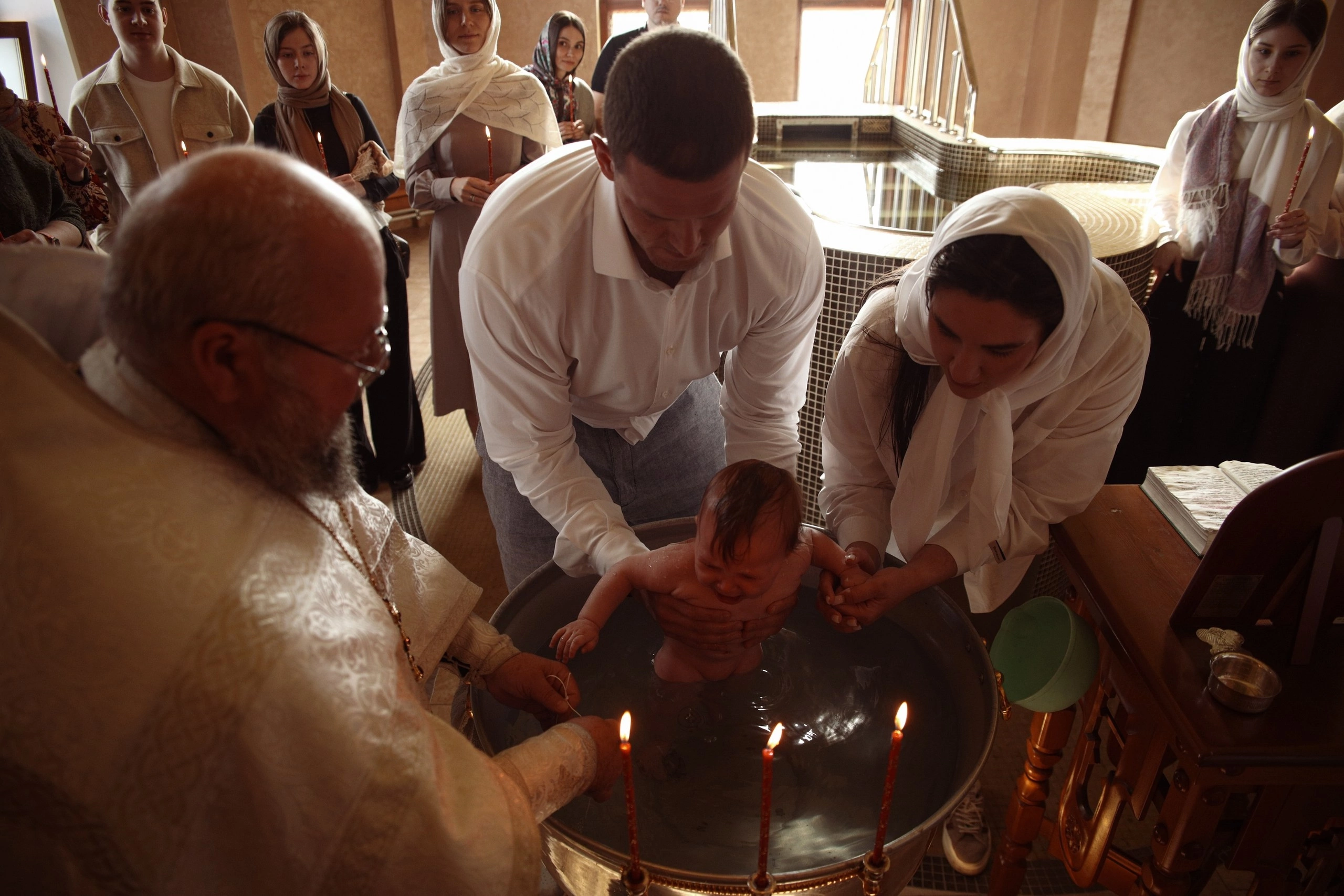 Крещение. Индивидуальный фотограф Новосибирск Настя