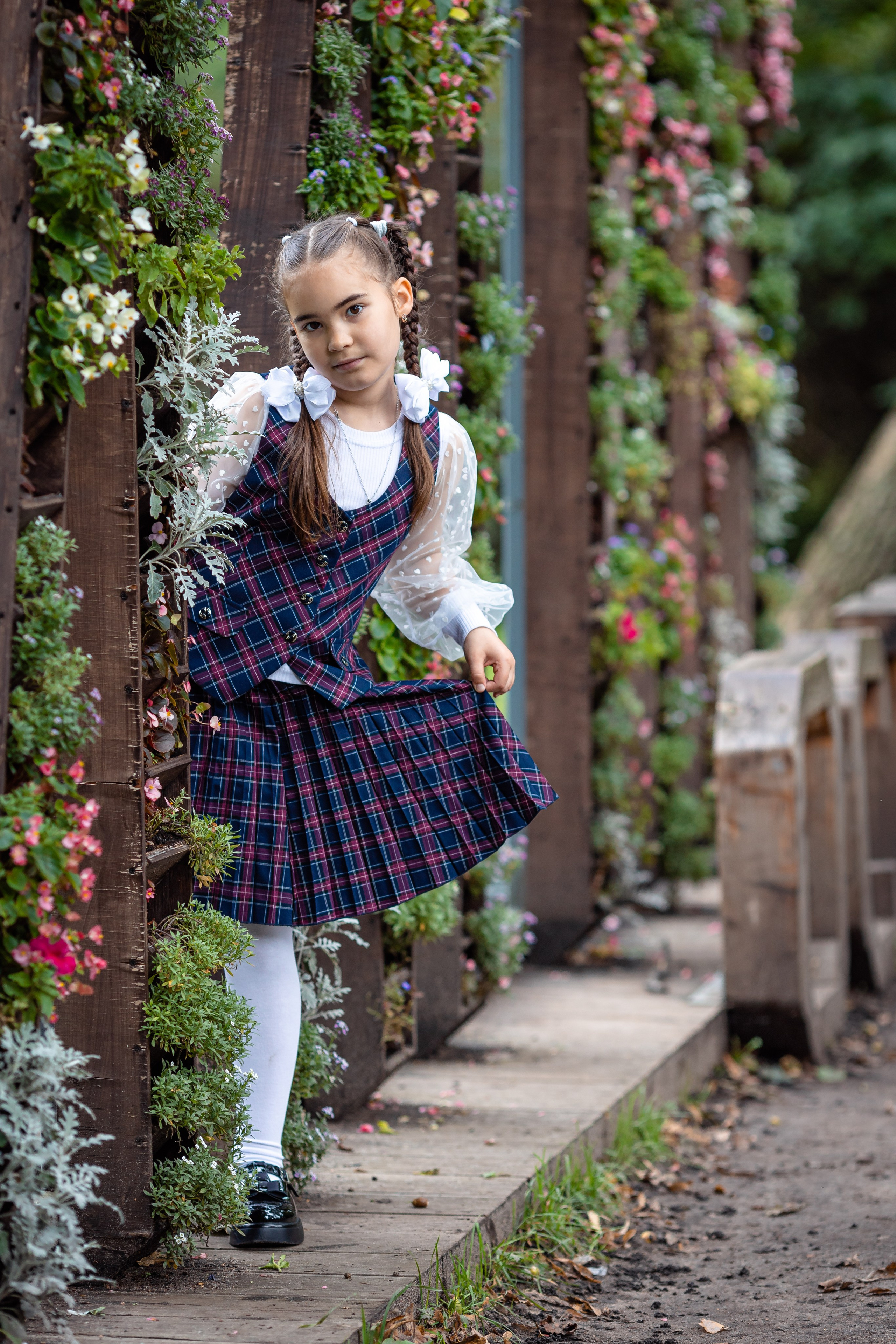 Семейная фотосессия 1-го сентября. Ирина Носова - семейный и детский фотограф