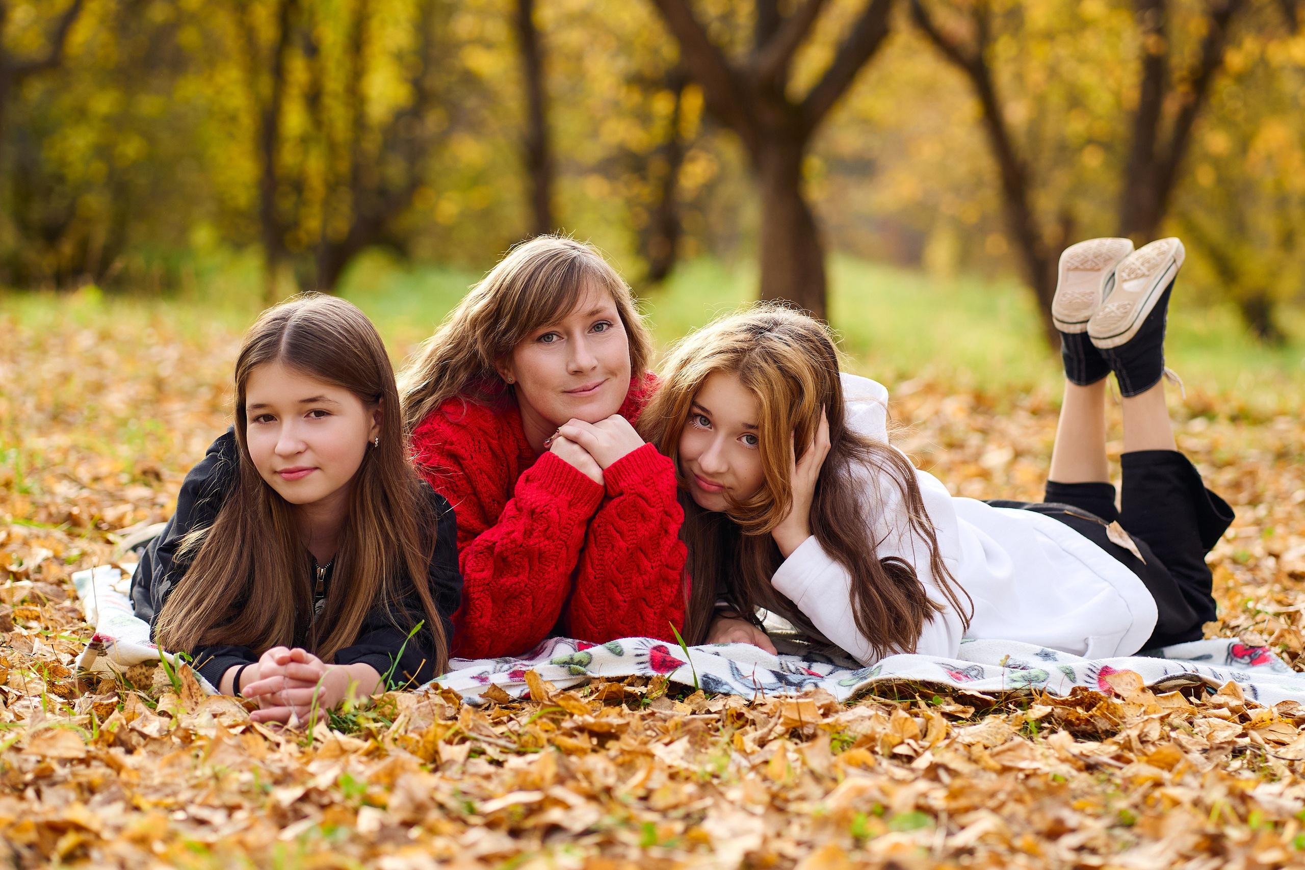 В осеннем парке. Репортажный и портретный фотограф в Томске Ларионов Артём