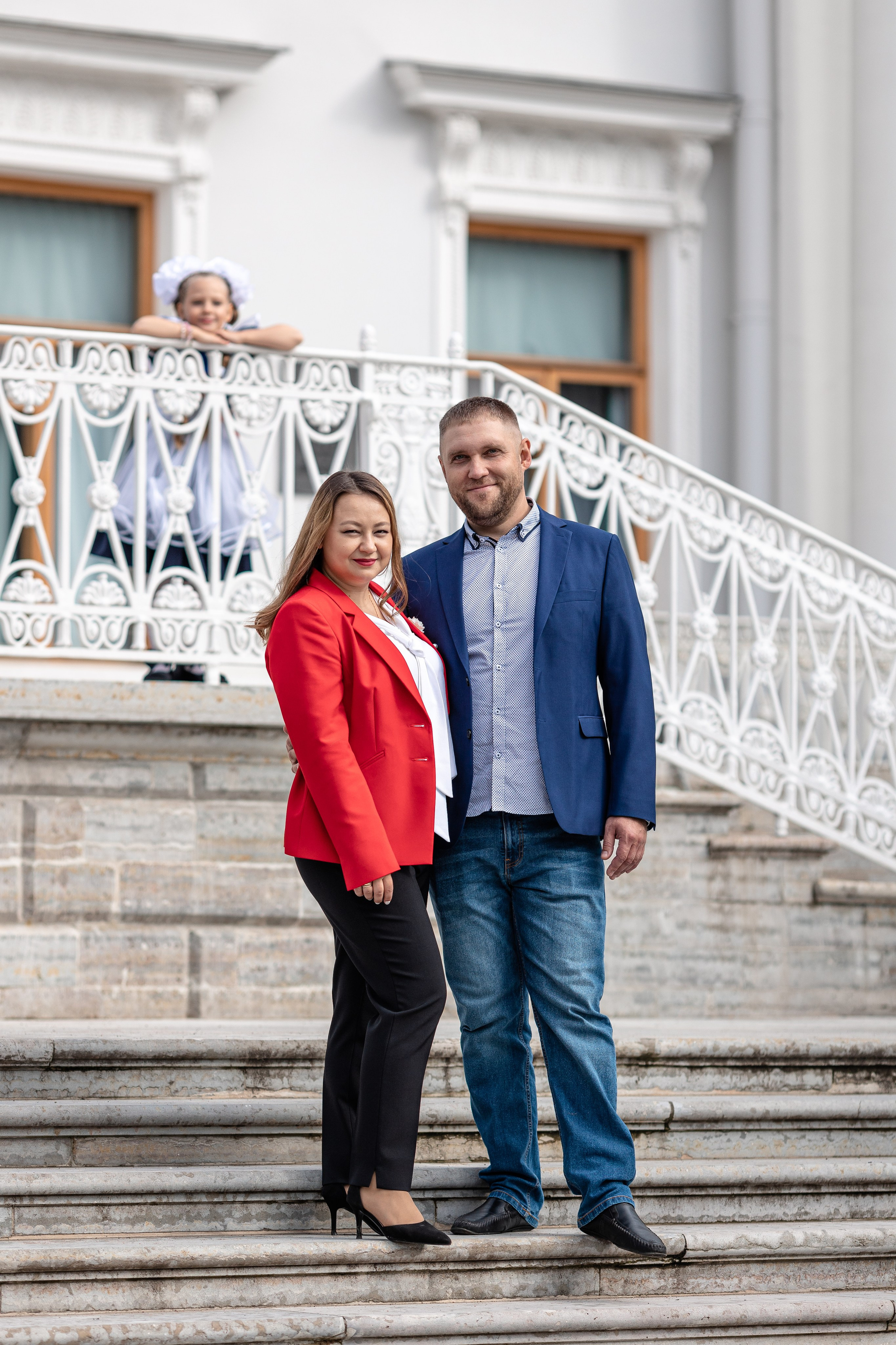 Семейная фотосессия 1-го сентября. Ирина Носова - семейный и детский фотограф