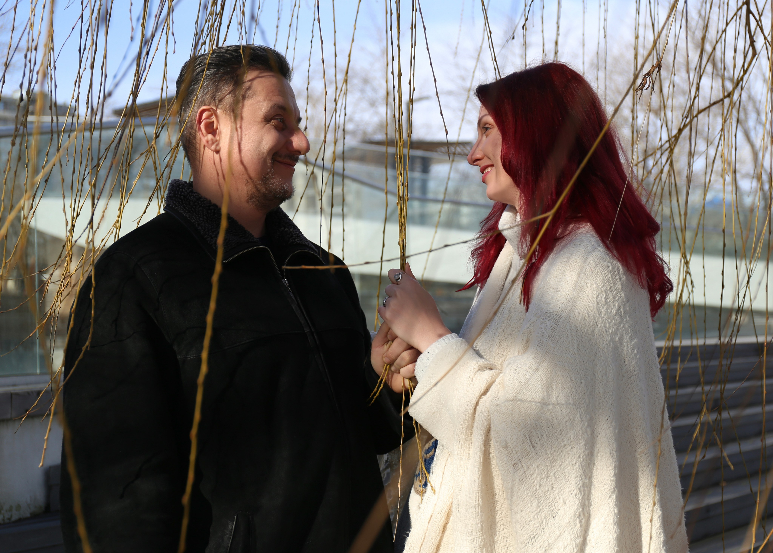 Оксана и Алексей. Семейный и детский фотограф Екатерина Черняева. Снимаю портреты, love story, фотопрогулки, работаю на улице, в кафе, студии, дома у клиента