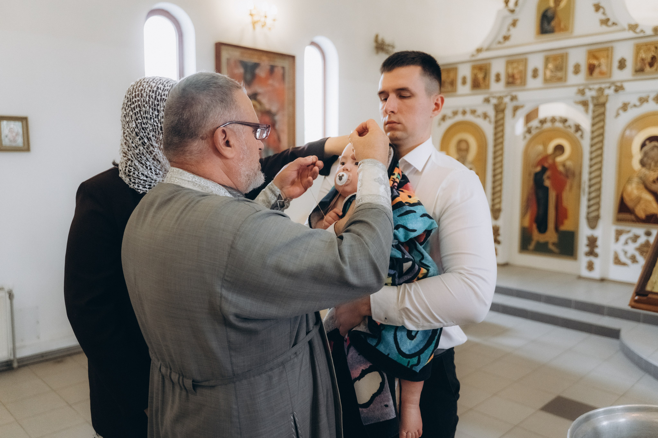 Крещение Демьяна (Церковь в честь святой блаженной Ксении Петербургской). Семейный фотограф в Минске Дарья Дреко