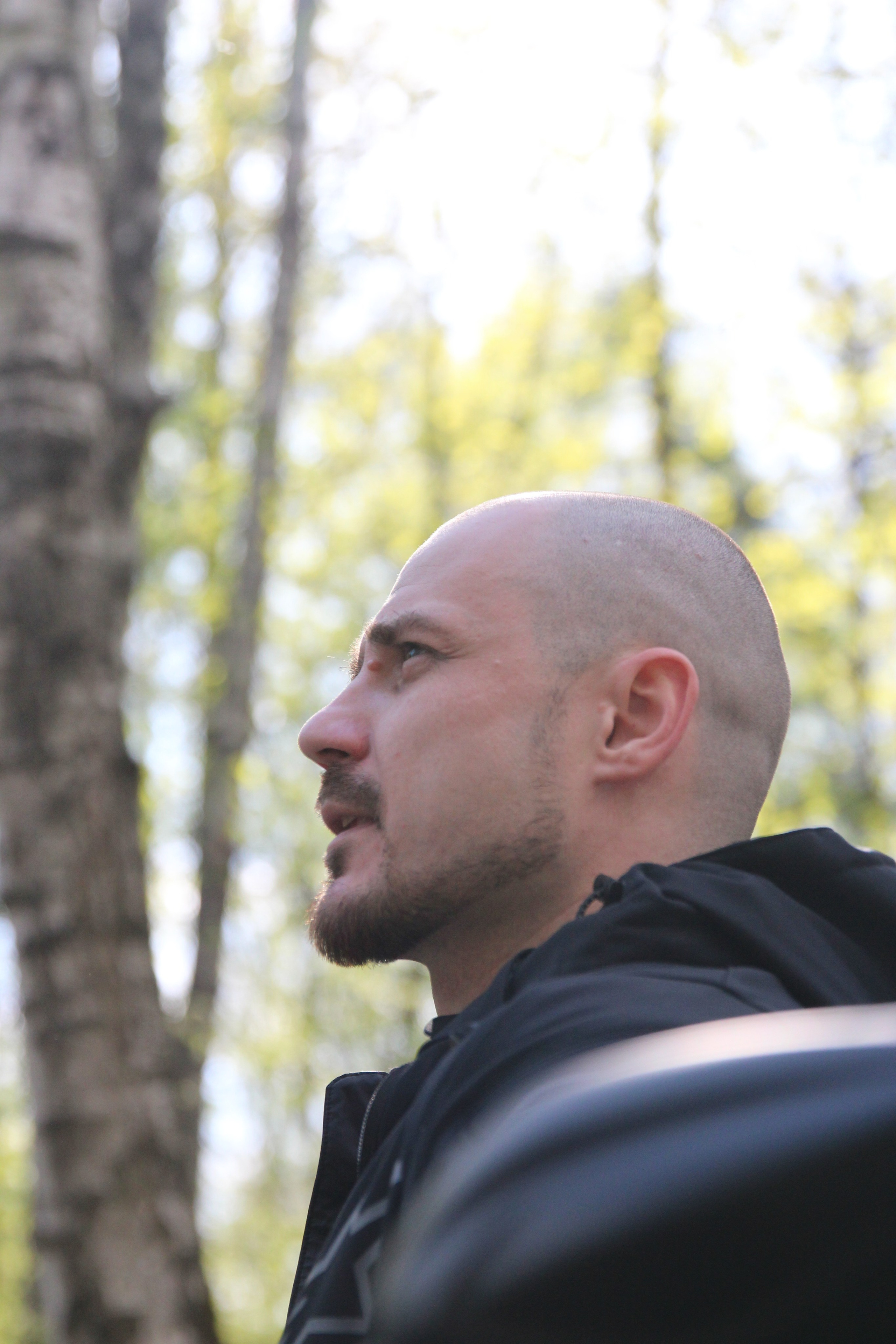 Алексей и мотоцикл 🏍️, парк Сокольники. Ваш личный фотограф в Москве Мила