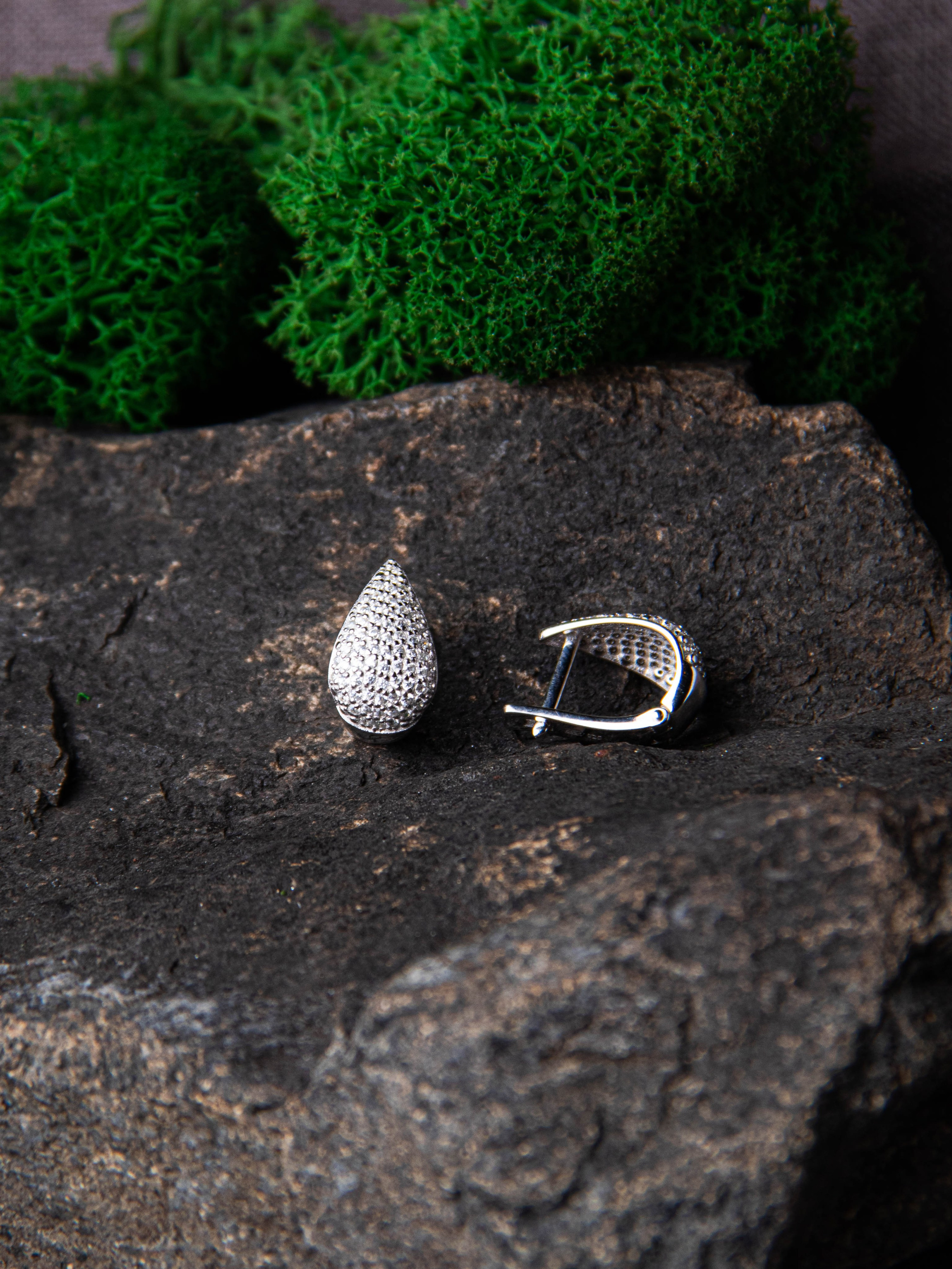 Серьги серебро. «Матрица»