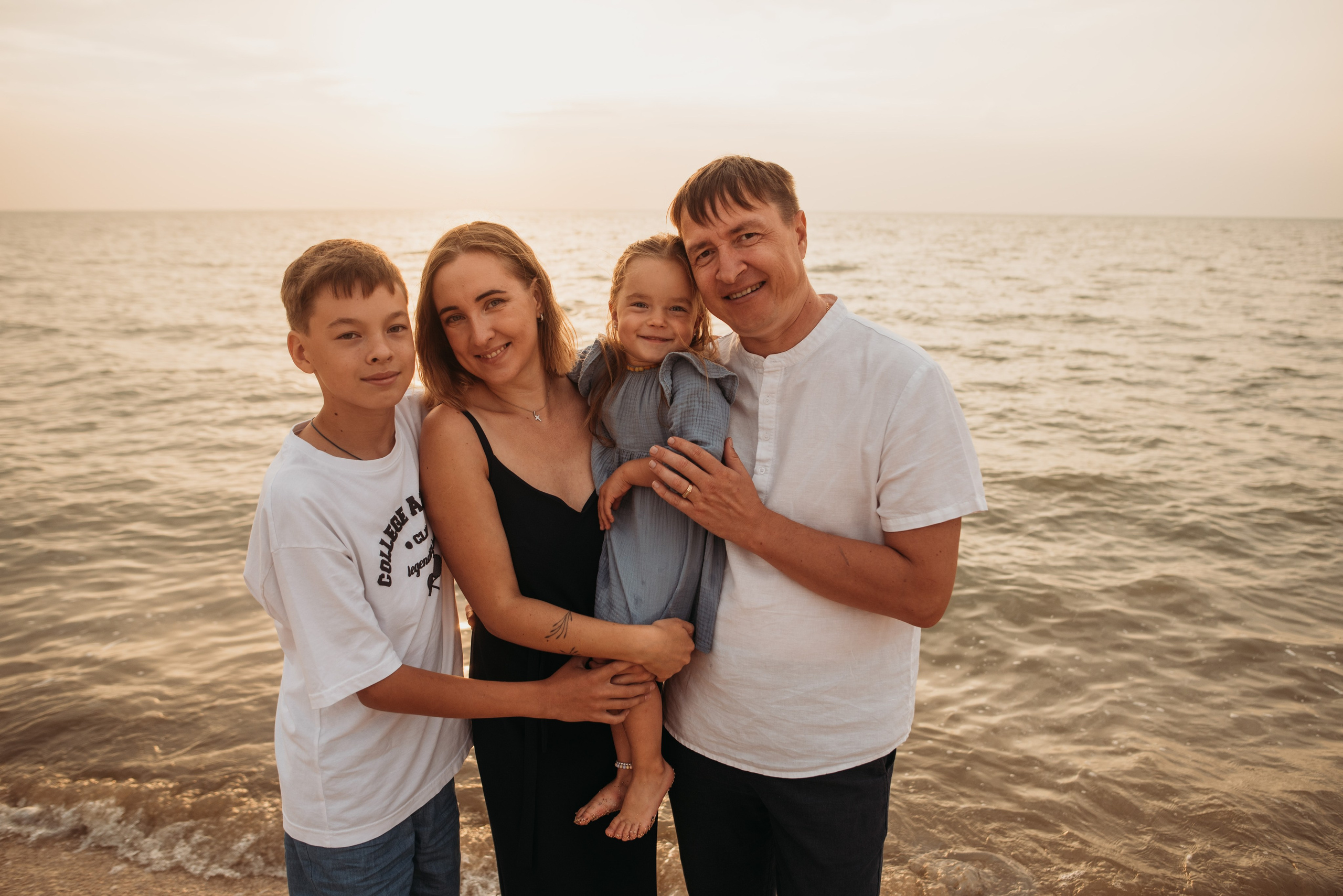 Прогулка на косе. Детский и семейный фотограф выпускной альбом Приморско-Ахтарск