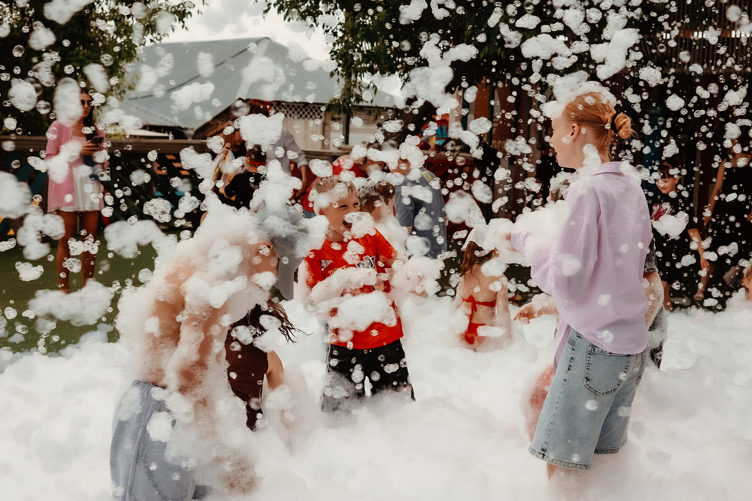 Пенная вечеринка. Семейный и детский фотограф в Славгороде Анастасия Винс