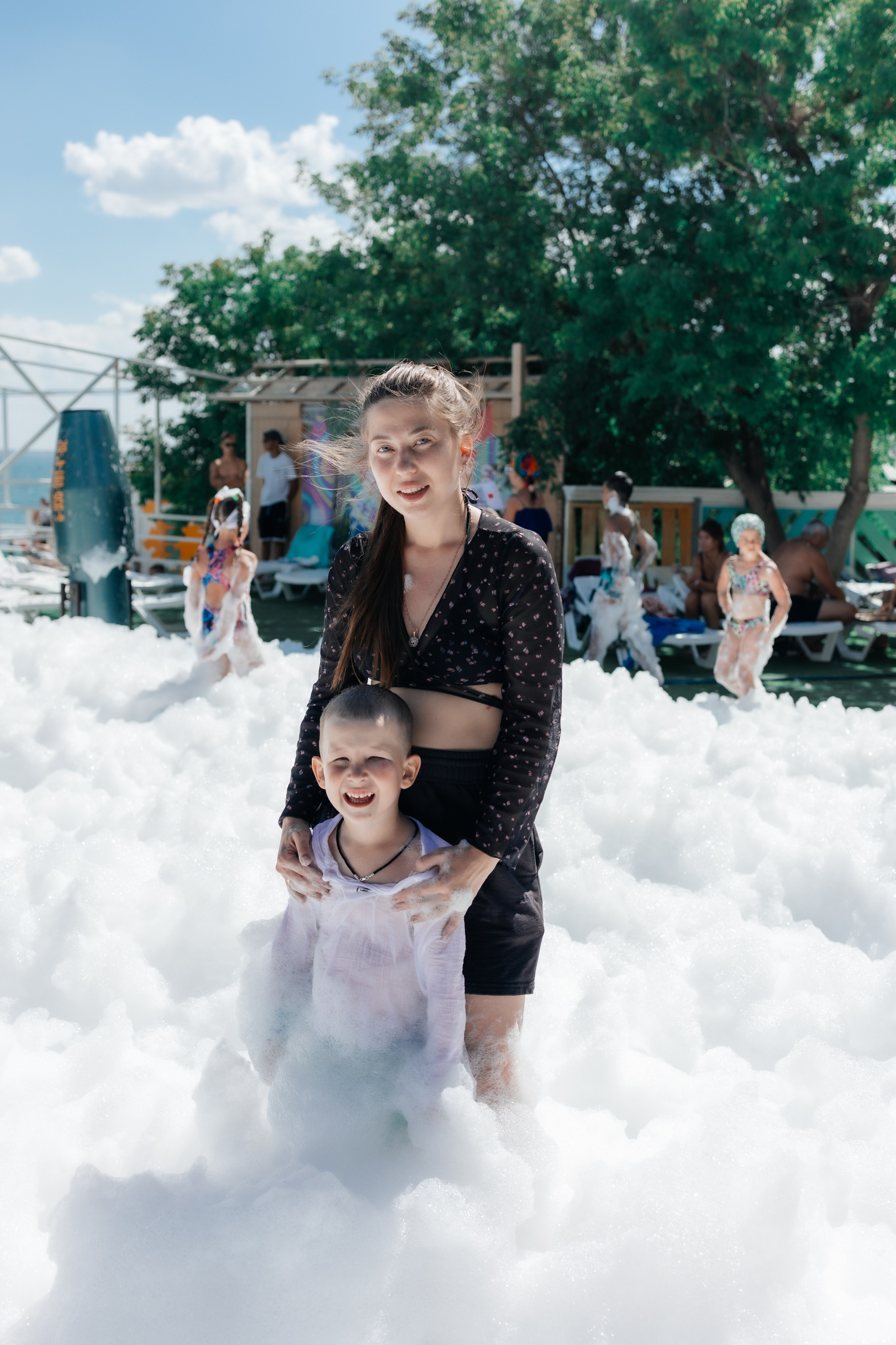 17 июля/Пенная дискотека/Малибу. Семейный и детский фотограф в Славгороде Анастасия Винс