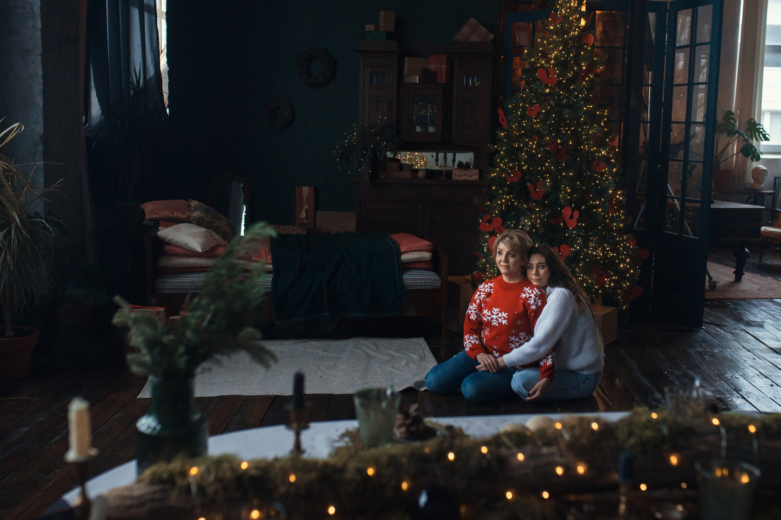 Новый год. Большая семья. Фотограф на крещение в Саратове Марина Грушина