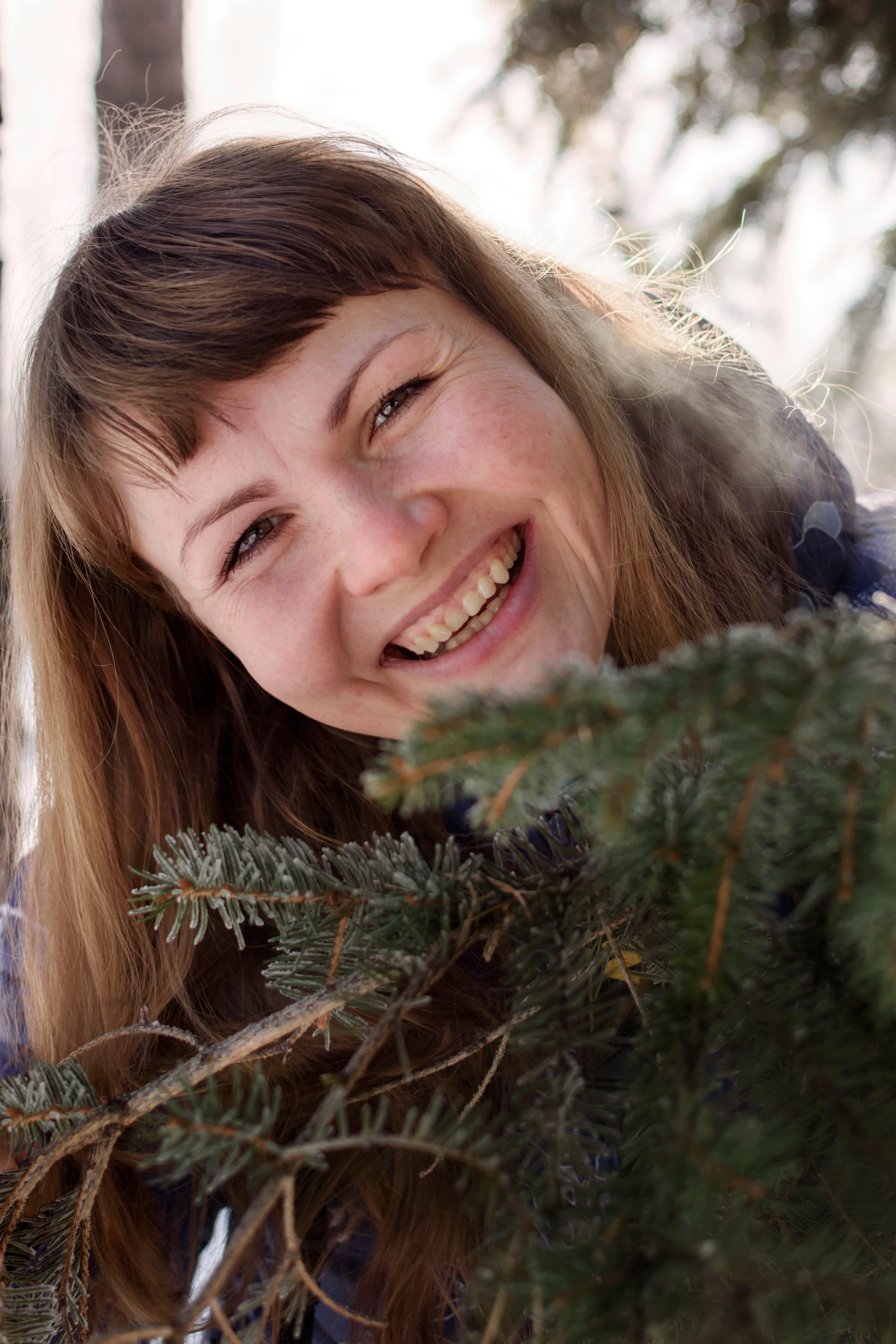 Наталья. Зимняя прогулка. Фотограф в Магнитогорске Татьяна Лоскутова