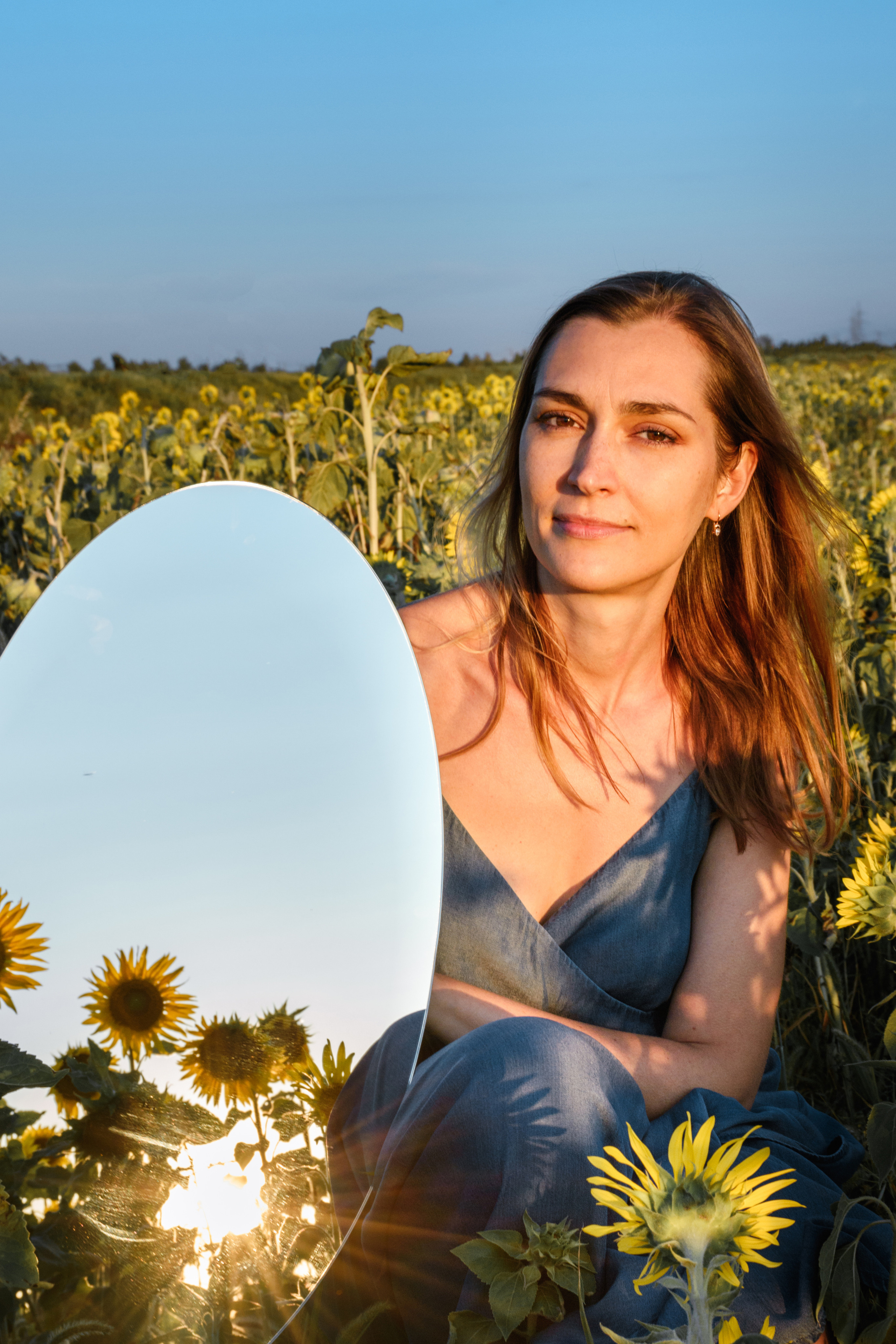 Дарья. В подсолнухах. Фотограф в Магнитогорске Татьяна Лоскутова