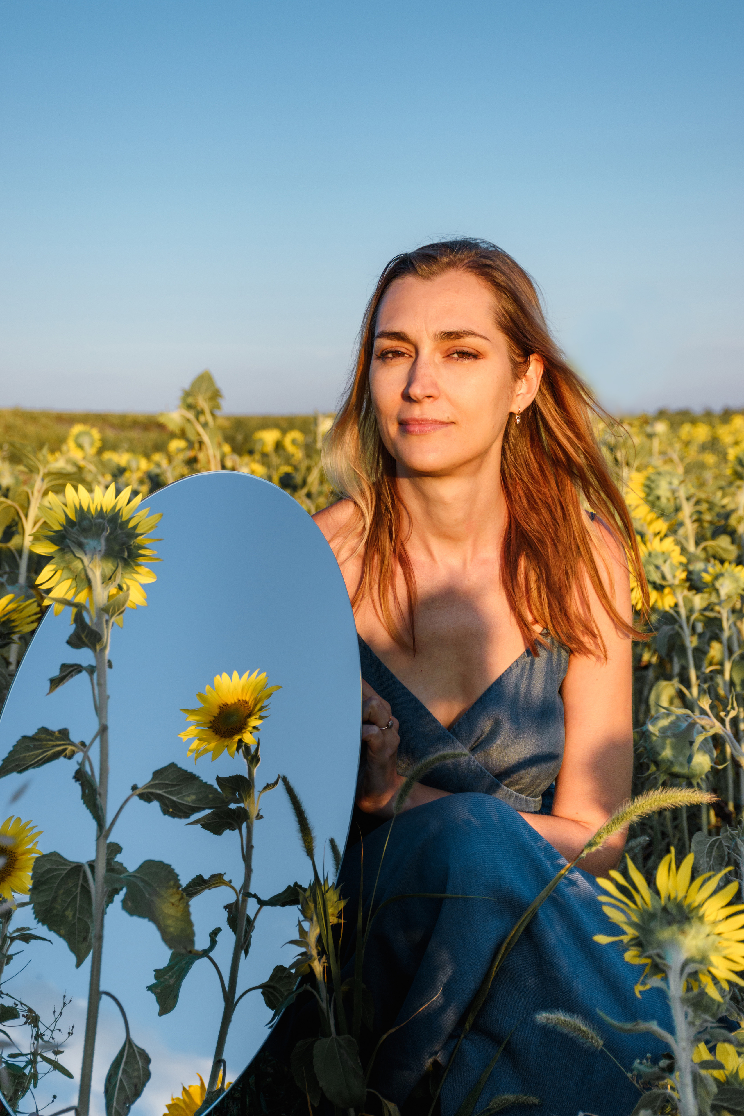 Дарья. В подсолнухах. Фотограф в Магнитогорске Татьяна Лоскутова