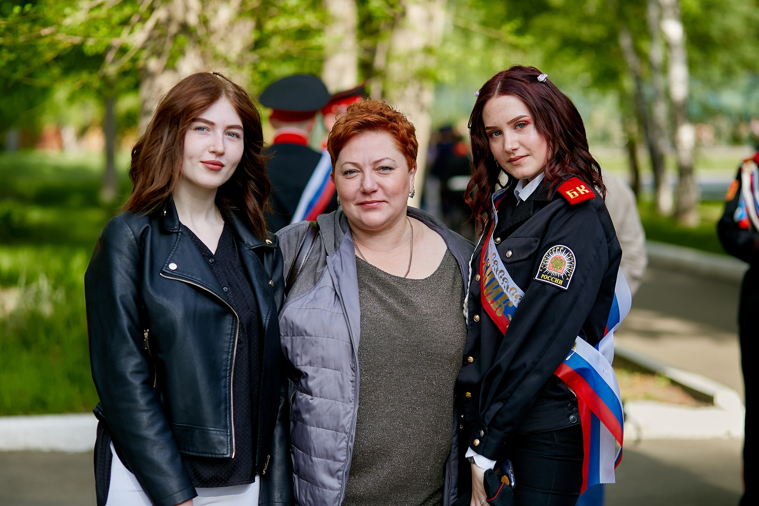 Кадеты последний звонок. Фотограф Вячеслав Фарунин