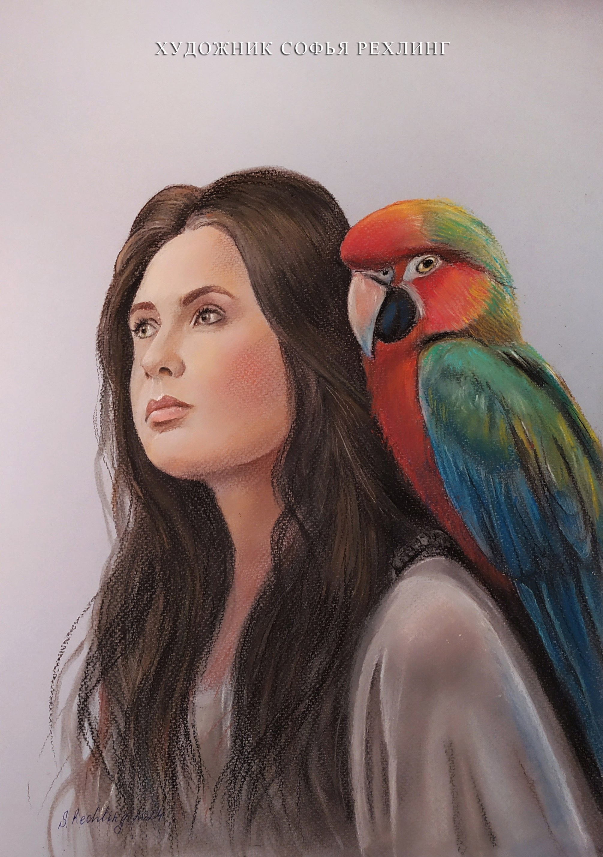 Portrait 30×40 cm → view. Portraits and paintings to order