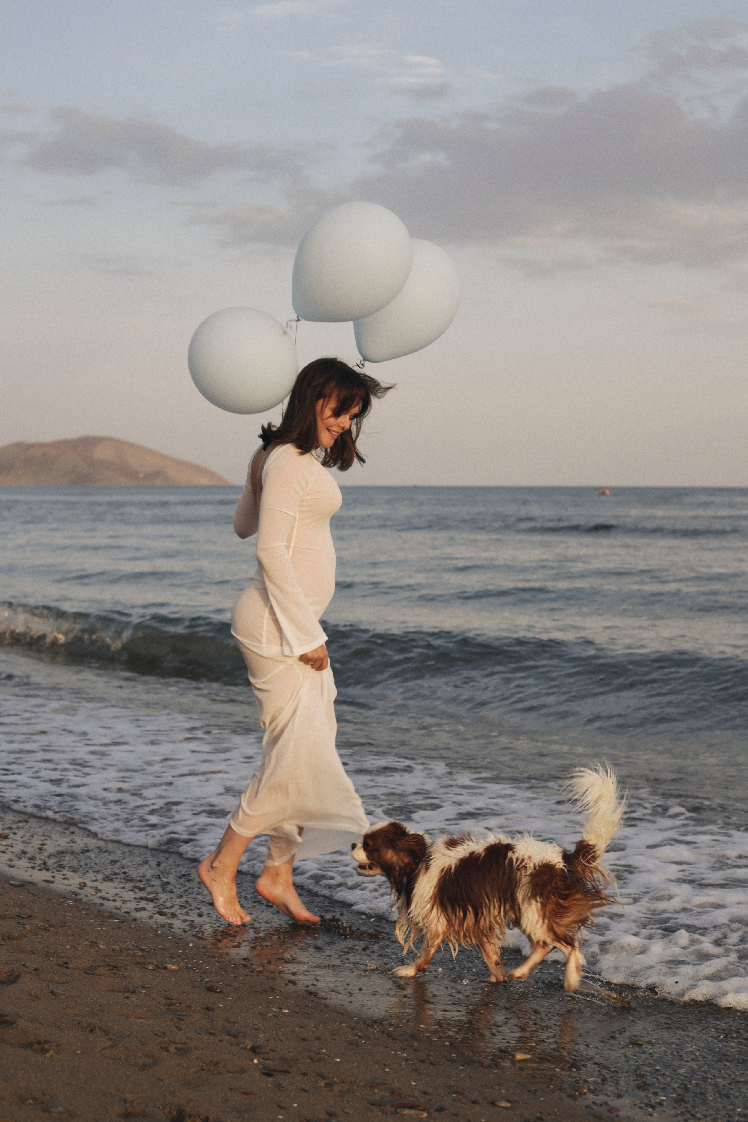 Фотосессия гендер-пати в Крыму Тихая бухта Коктебель