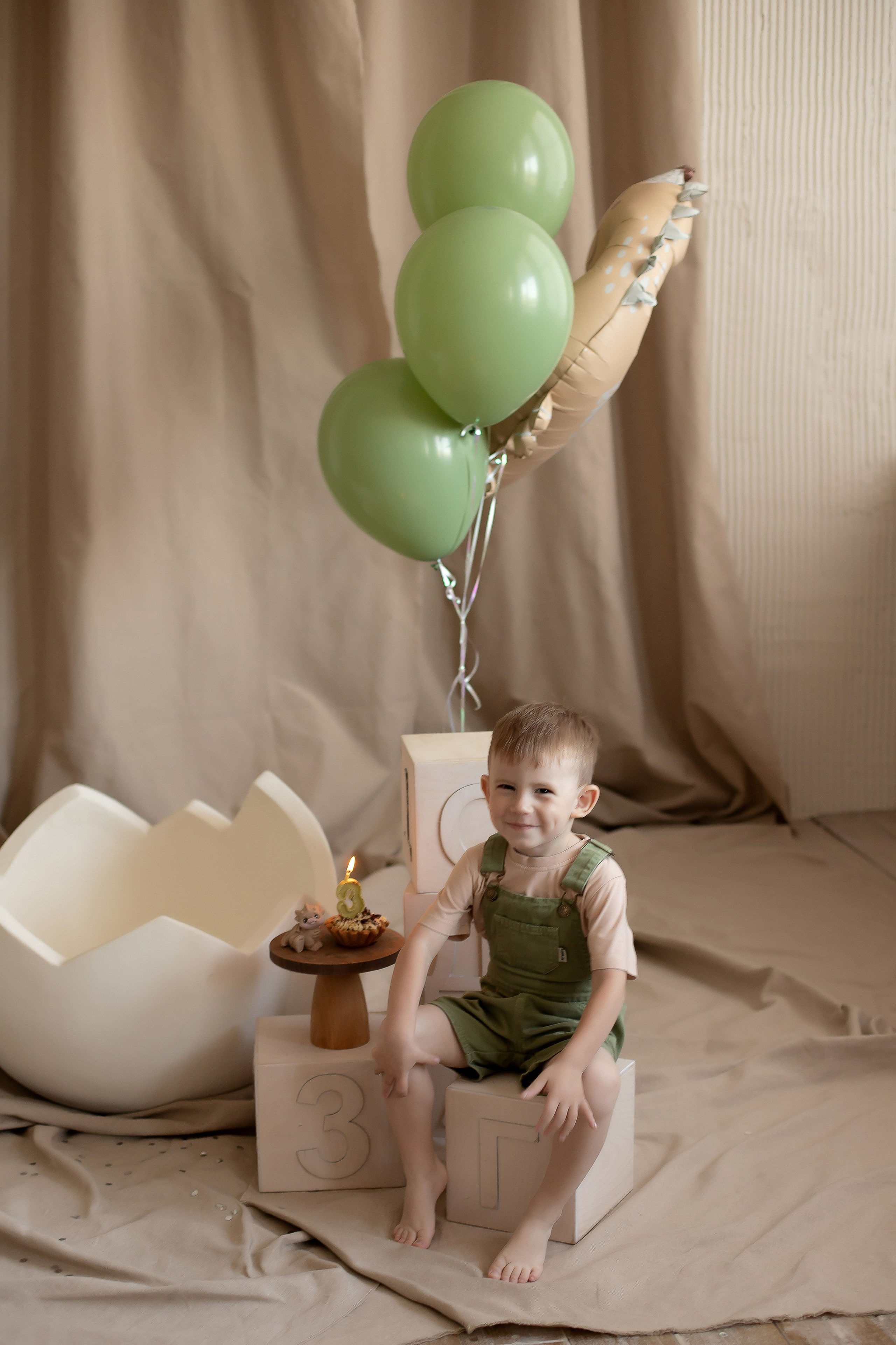 Арсению 3 годика. Семейный и детский фотограф в Красноярске Анна Маюрова