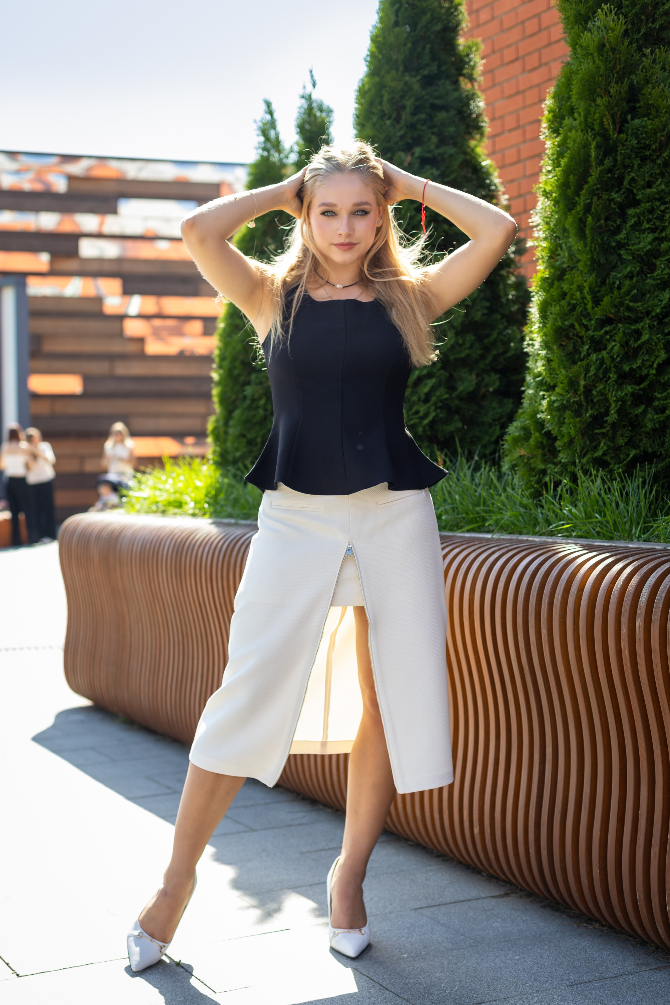 Школьная прогулка. Свадебная фотосъёмка в Москве, Туле