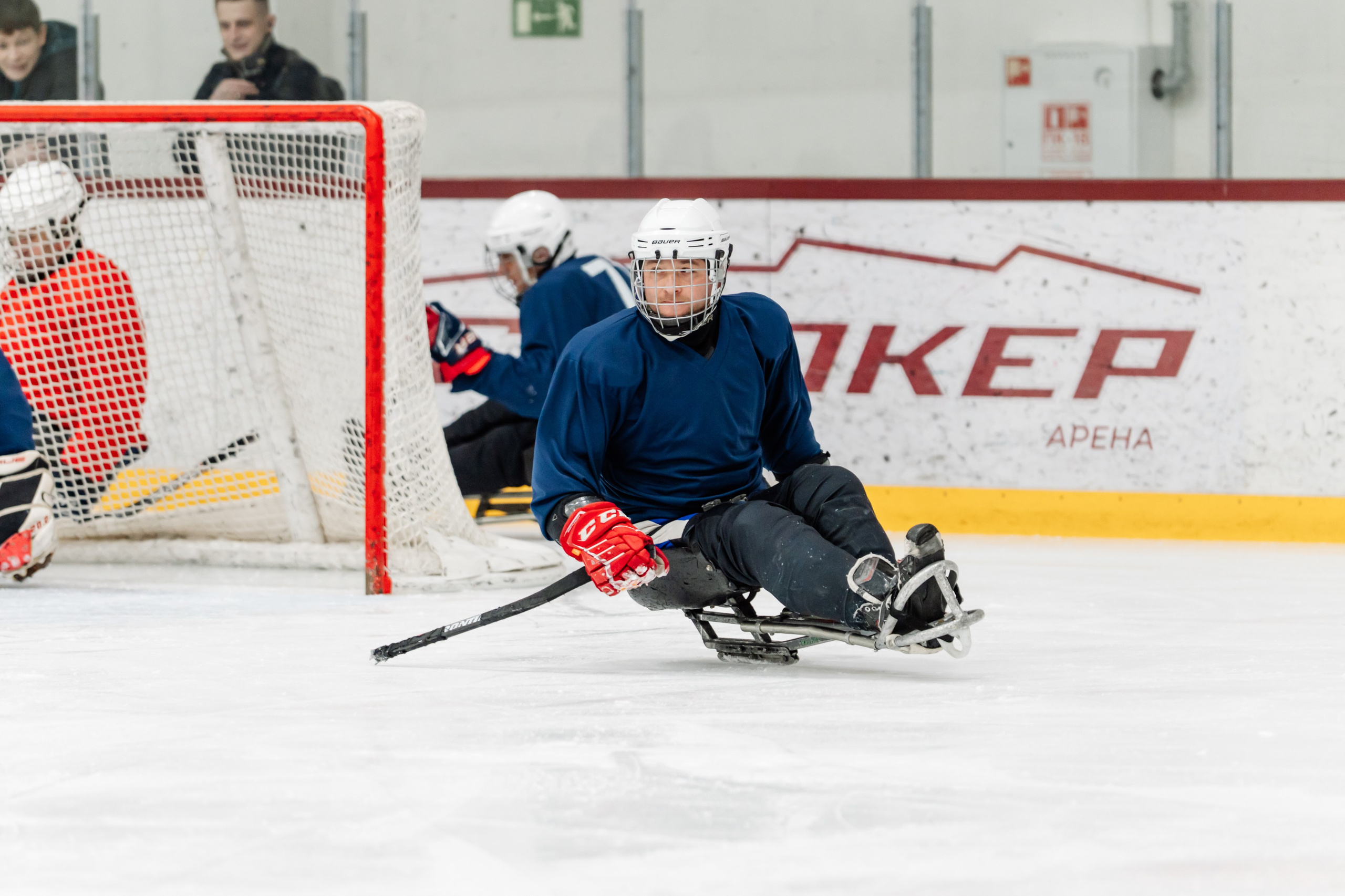 Игра в следж хоккей приуроченная 23.02.26 в арене Сталкер