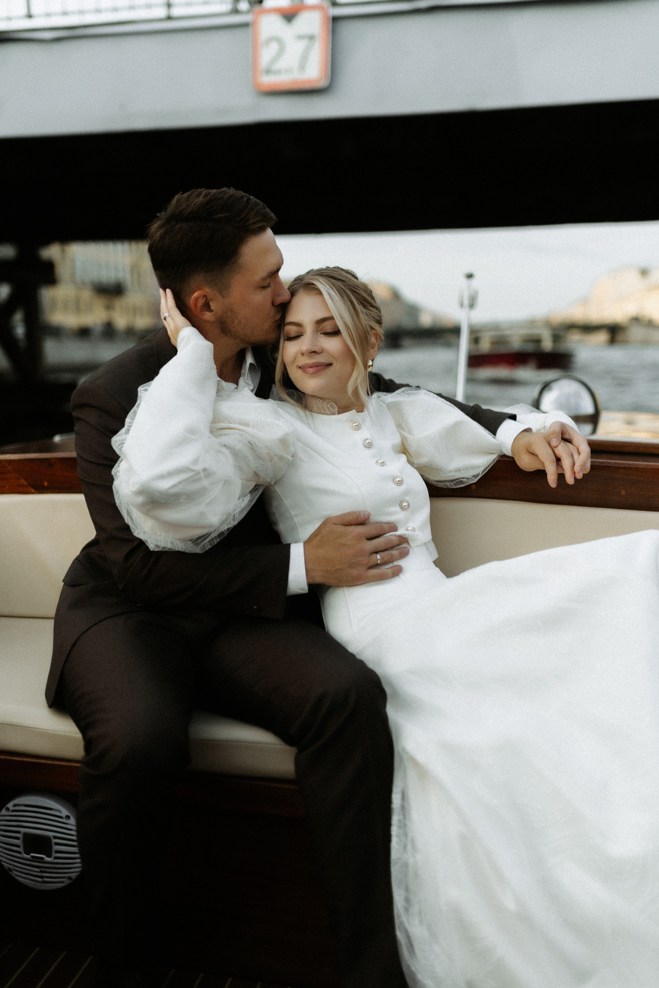 На катере. Фотограф в Санкт-Петербурге