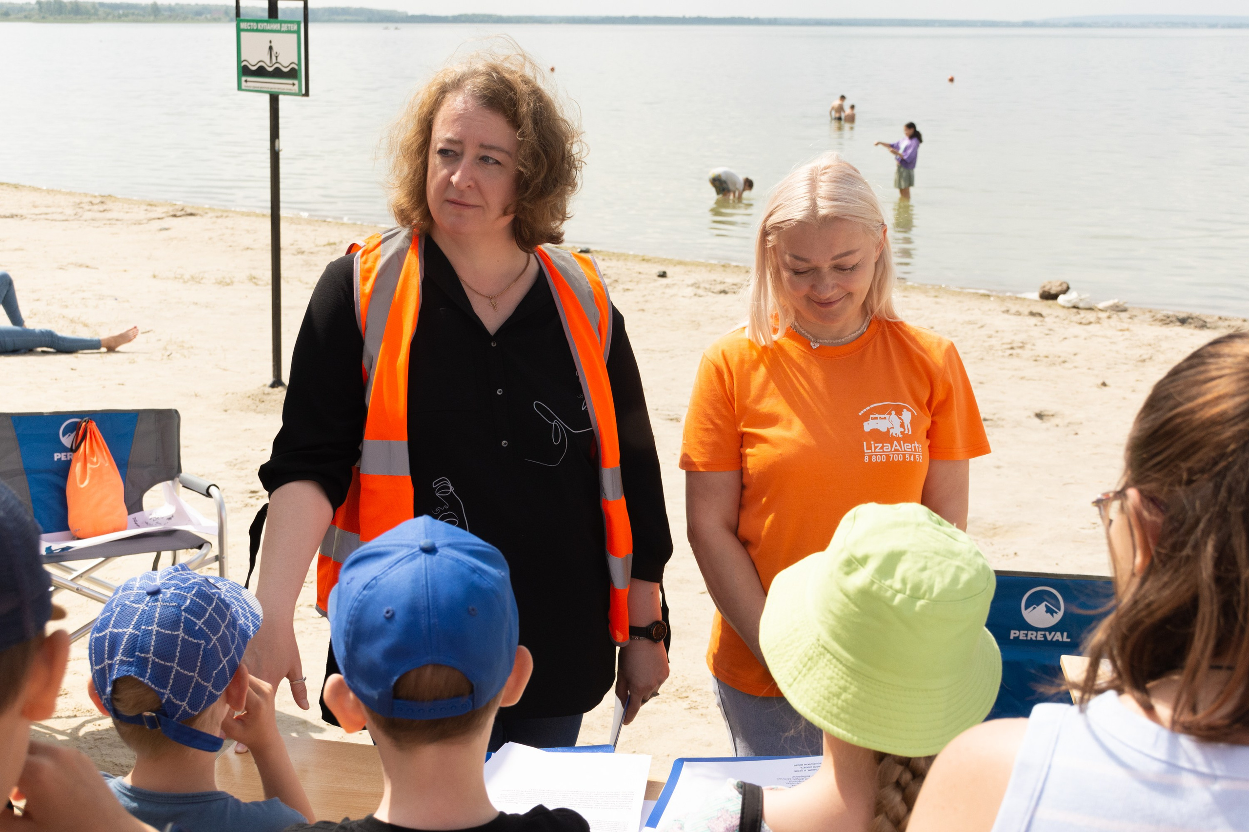 Урок по безопасности на воде (полный альбом). Фотограф Максим Буряк