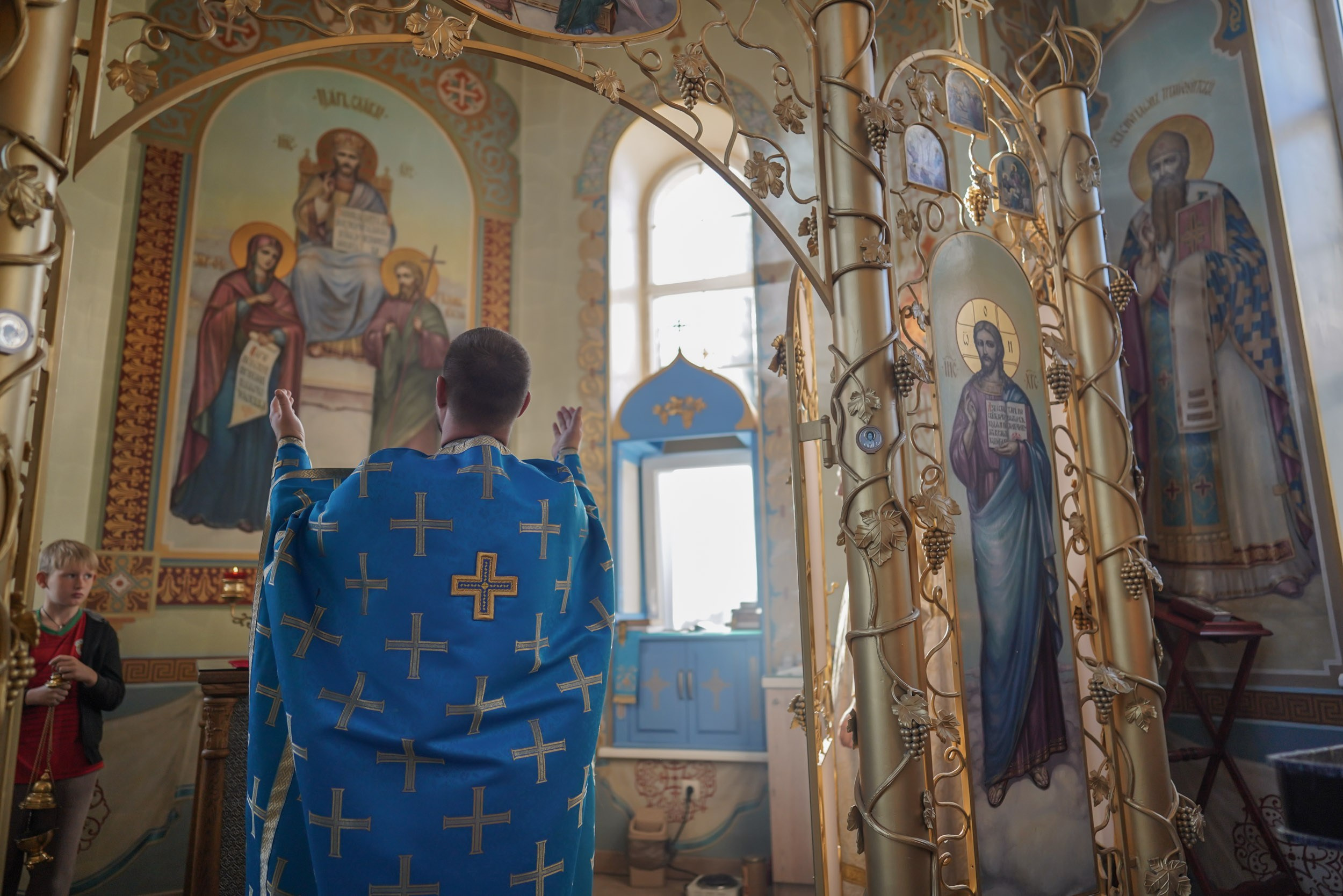 Покров Пресвятой Богородицы в храме ап. Андрея Первозванного. Церковный фотограф Севастополь
