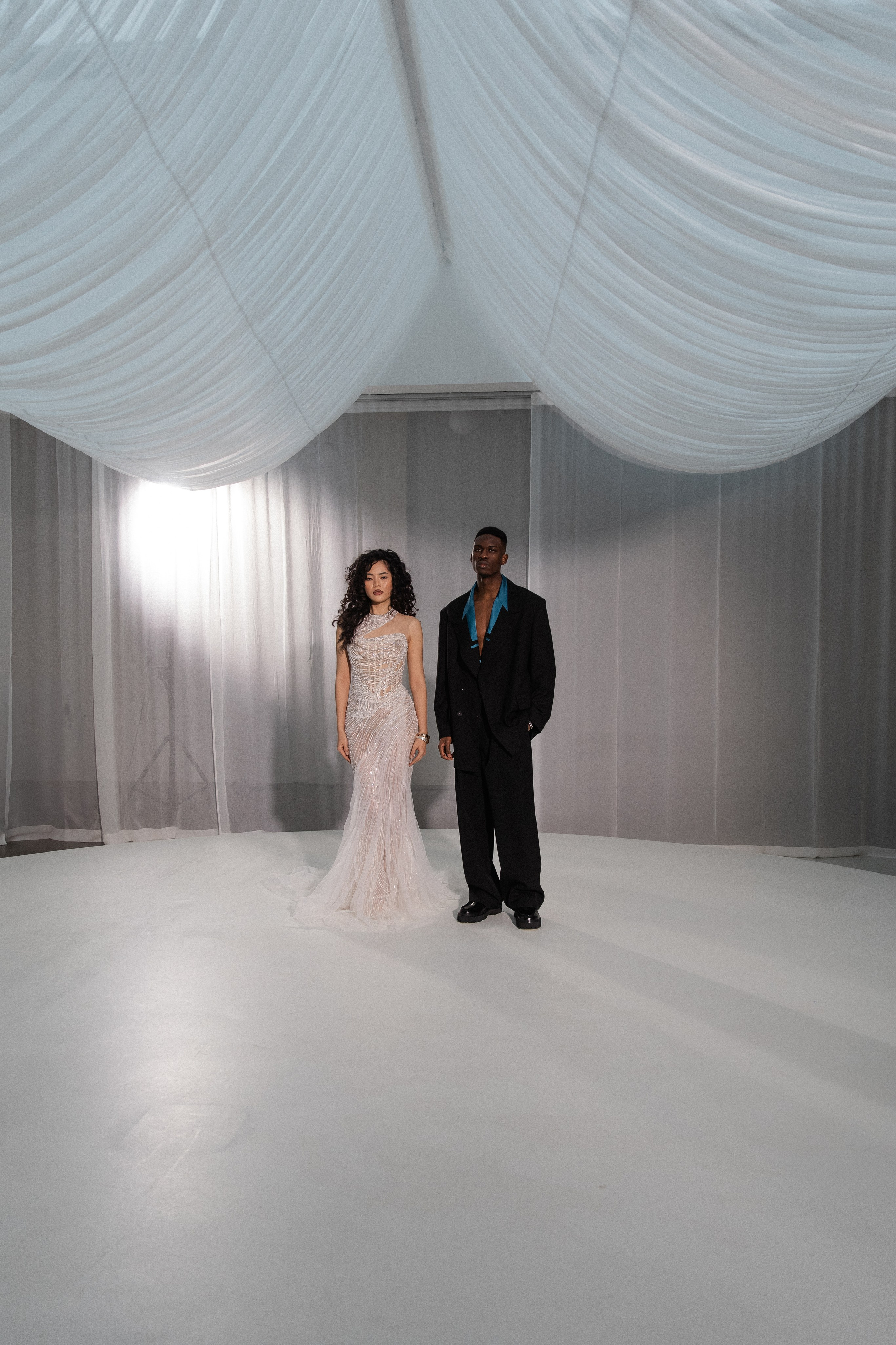 Грант и Катерина | свадебная фотосессия в студии. Свадебный фотограф в Москве Наталья Струкова