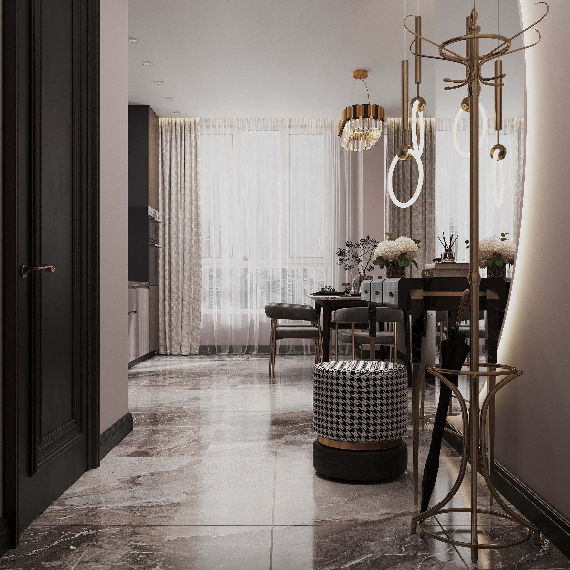 ЖК «Скандинавия». Hedonist design. Дизайн интерьера комфорт и бизнес класса. Москва и весь мир