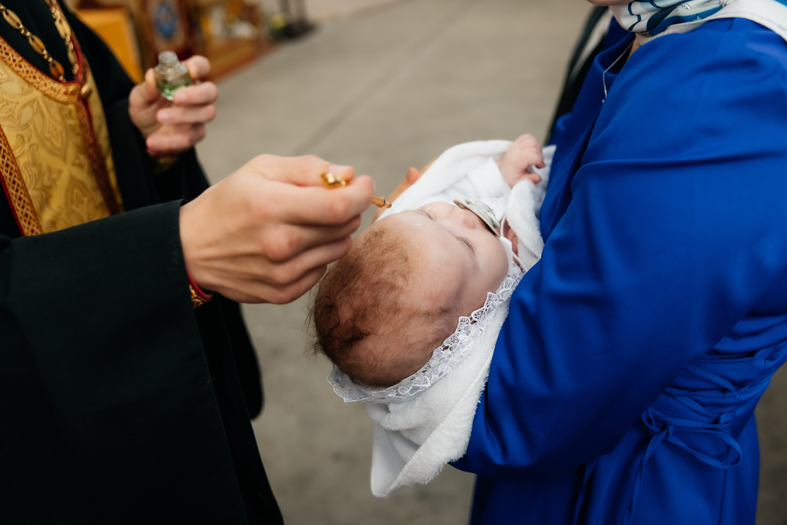 Крещение Мирославы. Храм иконы Божьей Матери «Всех скорбящих Радость». Фотограф ВИКА МЕДУЗА