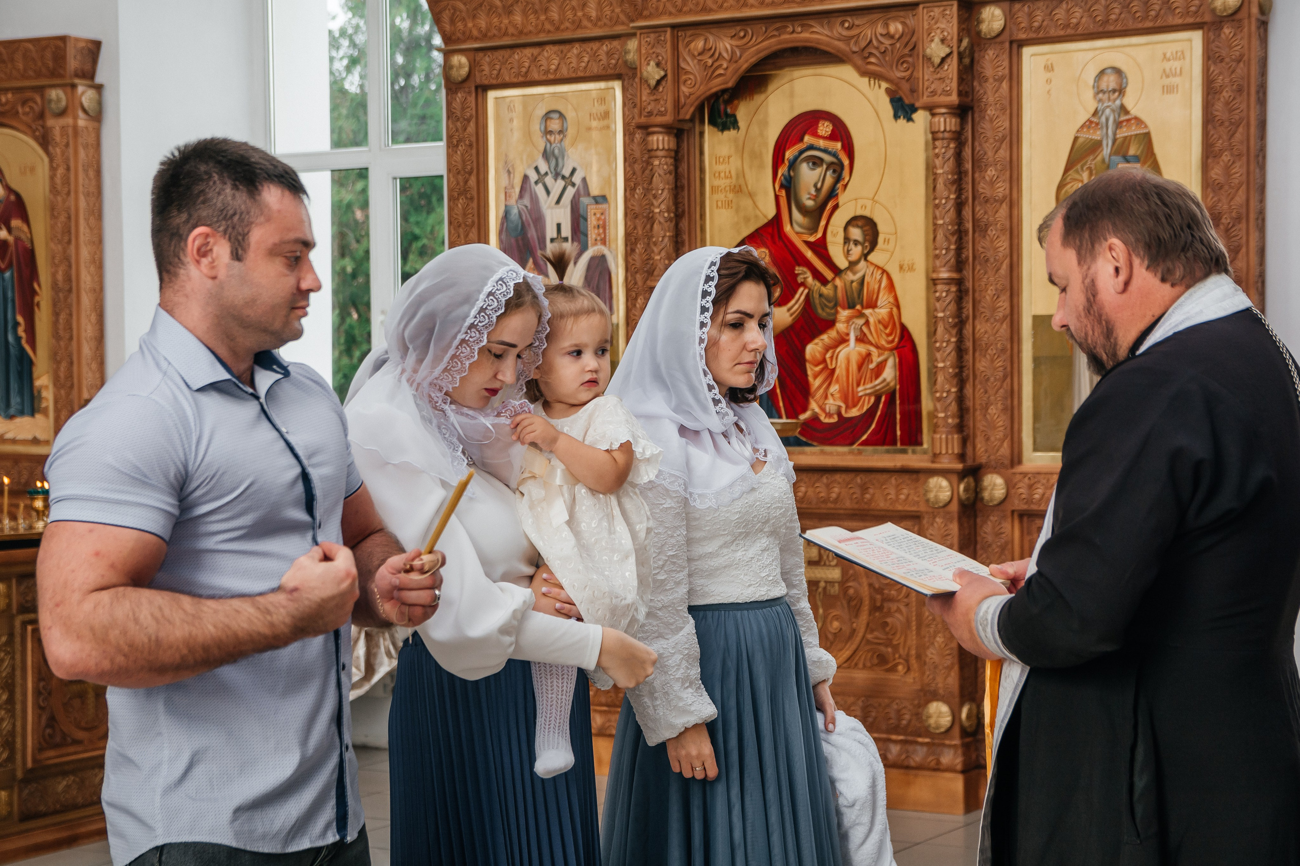 Крещение Аниты. Семейный и детский фотограф Кущ Наташа