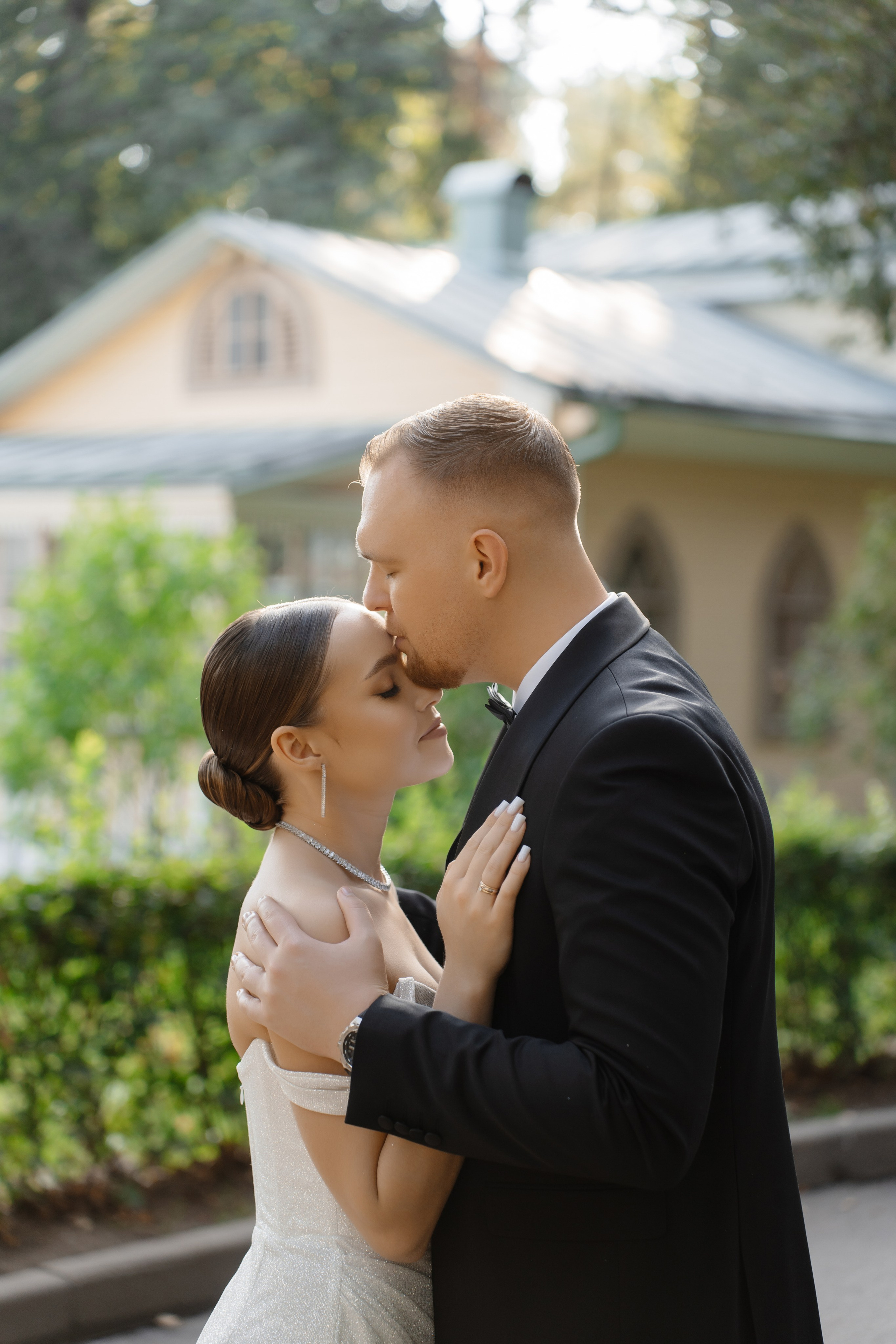 Свадебная фотосессия в парке Архангельское. Свадебный и семейный фотограф в Москве Светлана Зоткина
