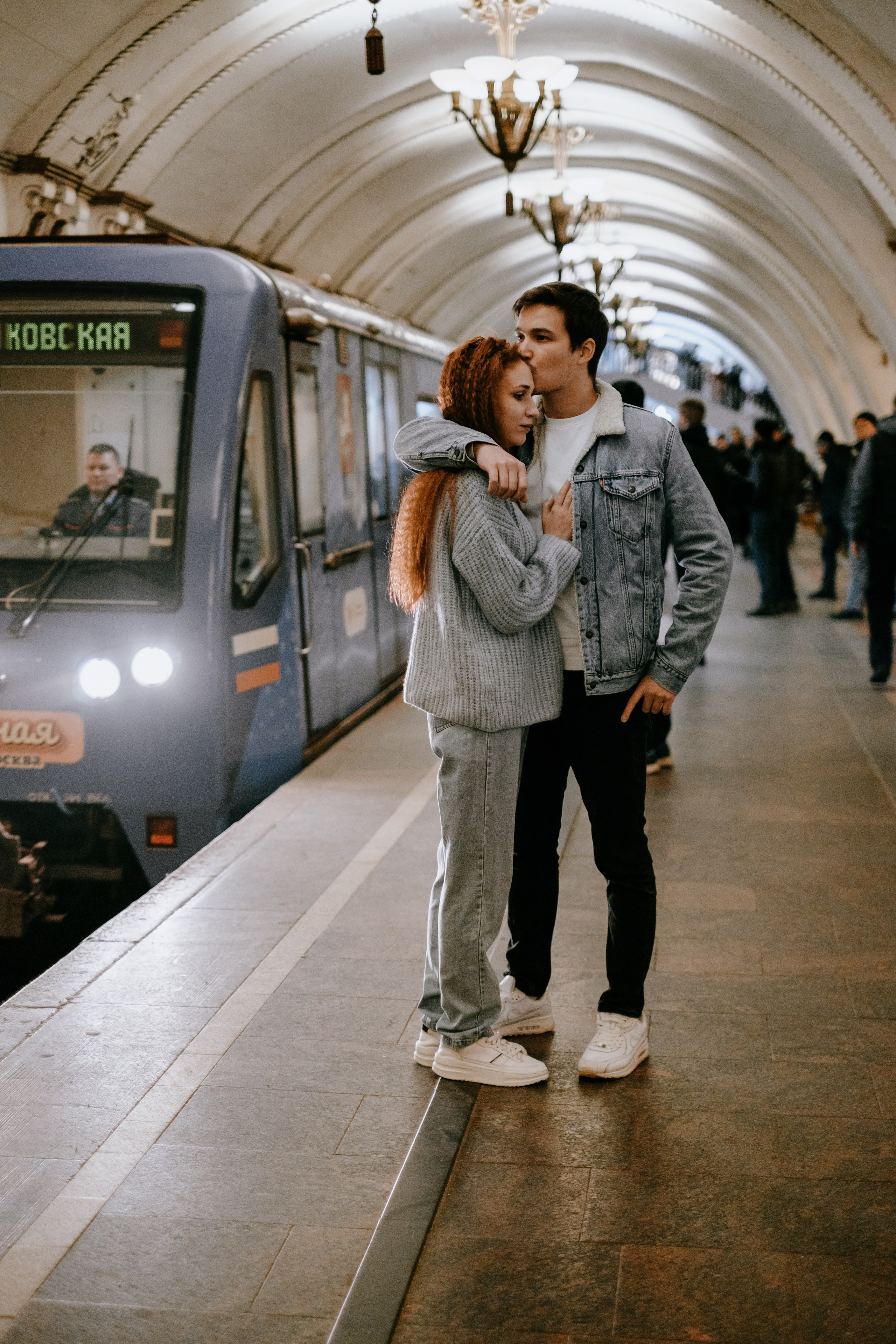 Любовь в ритме метро. Photographer Victoria Slavnova