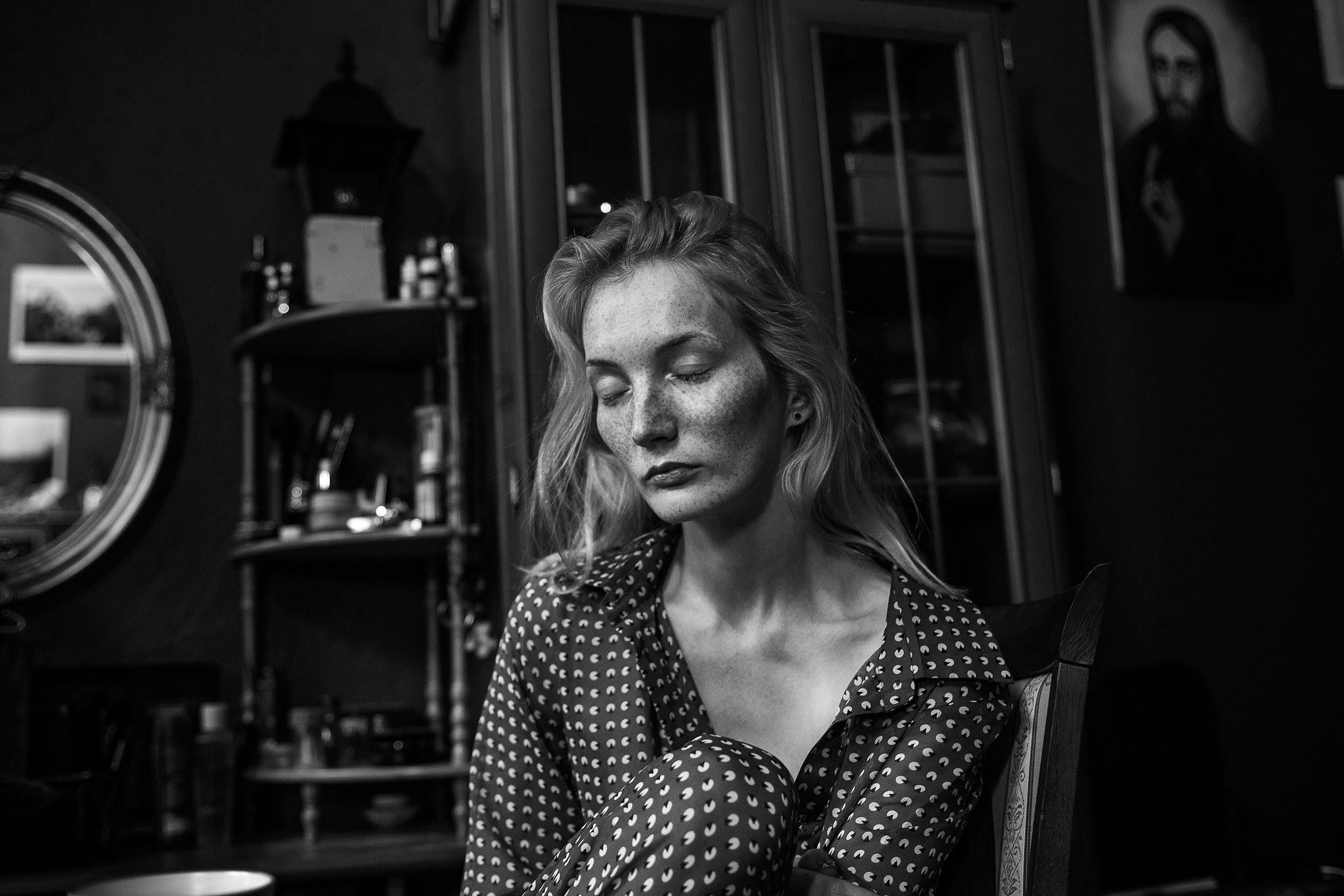 Портреты (чб). Фотохудожник Хельга Йорк