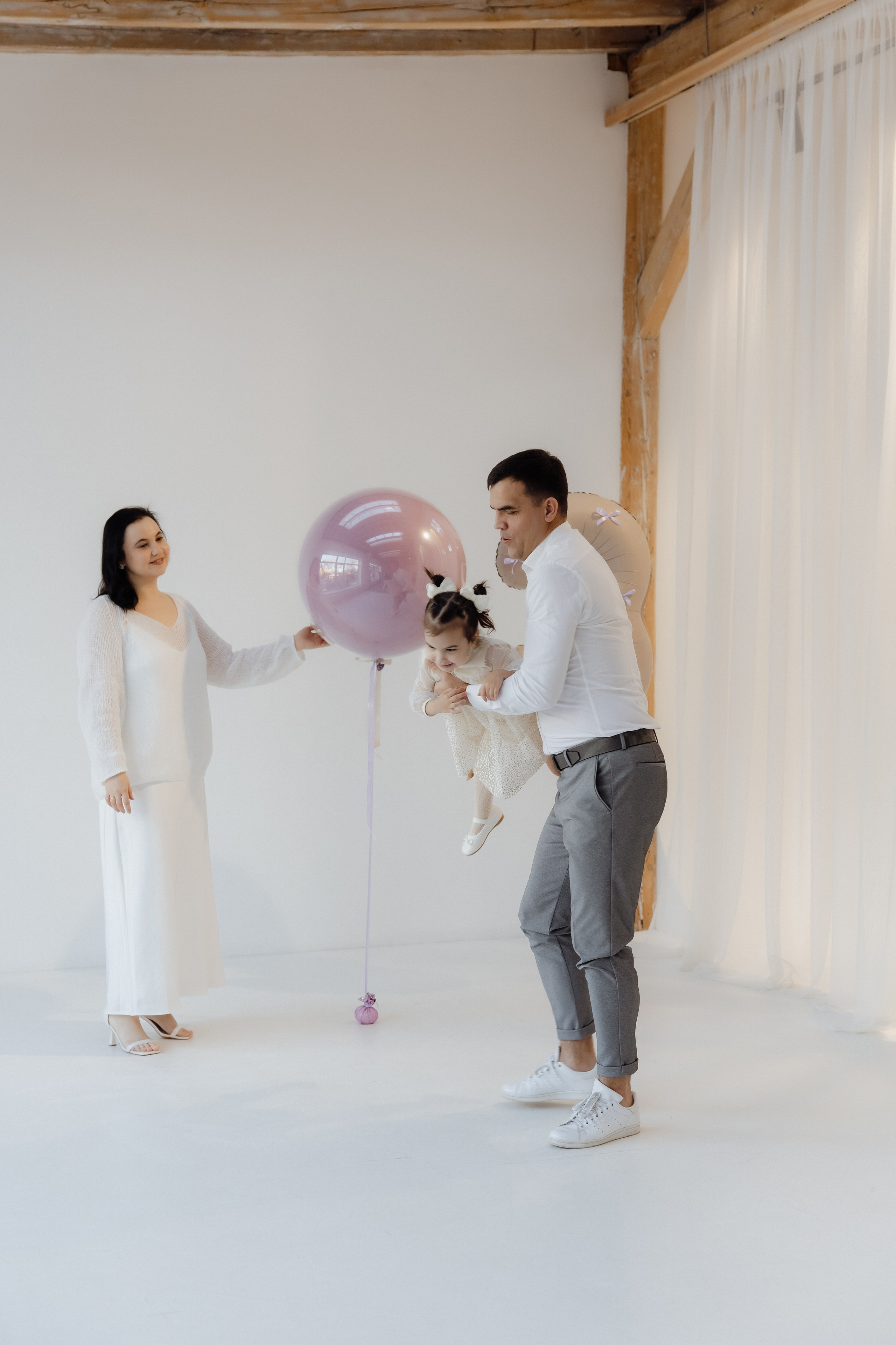 Николай, Зарина и Кира. Семейный и свадебный фотограф в Челябинске Мария Леонтьева