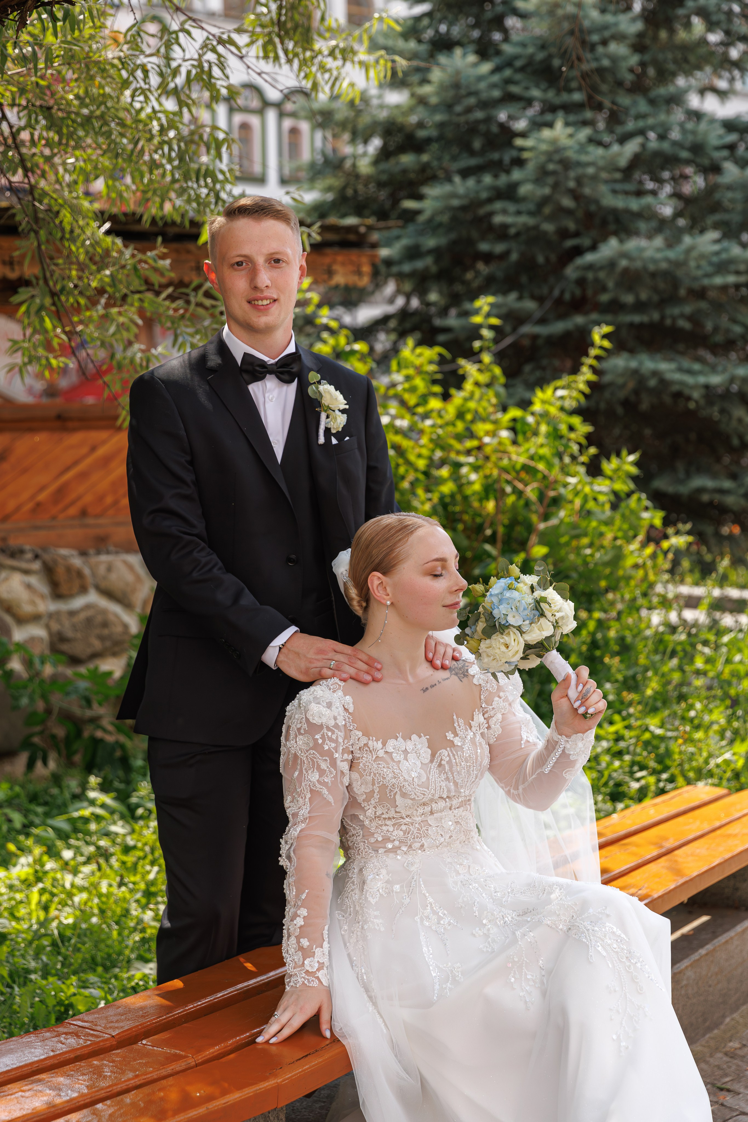 Свадебная фотосессия в Измайловском кремле. Свадебный фотограф Москва и МО Сергей Киржаев